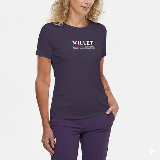 *FR T-SHIRT Millet Violet femme
