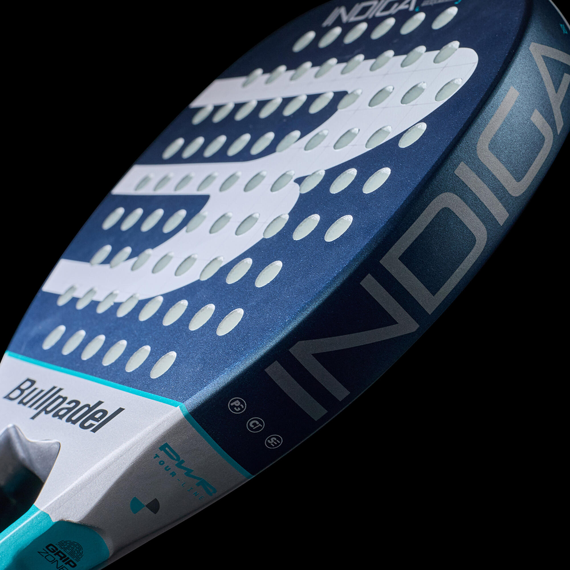 Raquette de padel Adulte - Bullpadel Indiga PWR 26 8/9