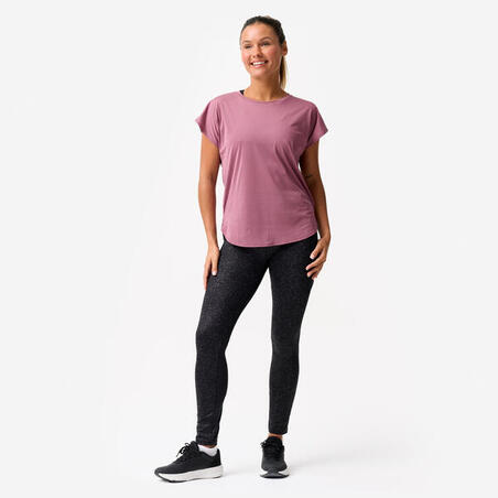 Легінси жіночі для фітнесу темно-сірі