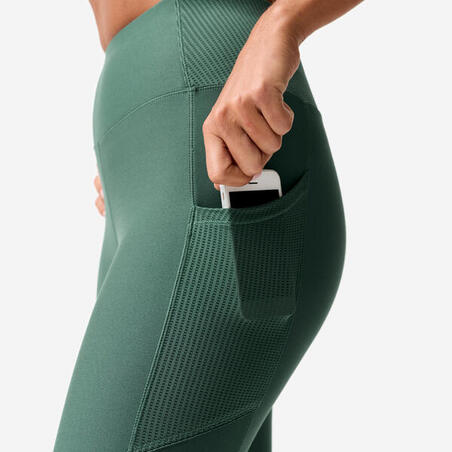 Легінси жіночі для фітнесу зелені