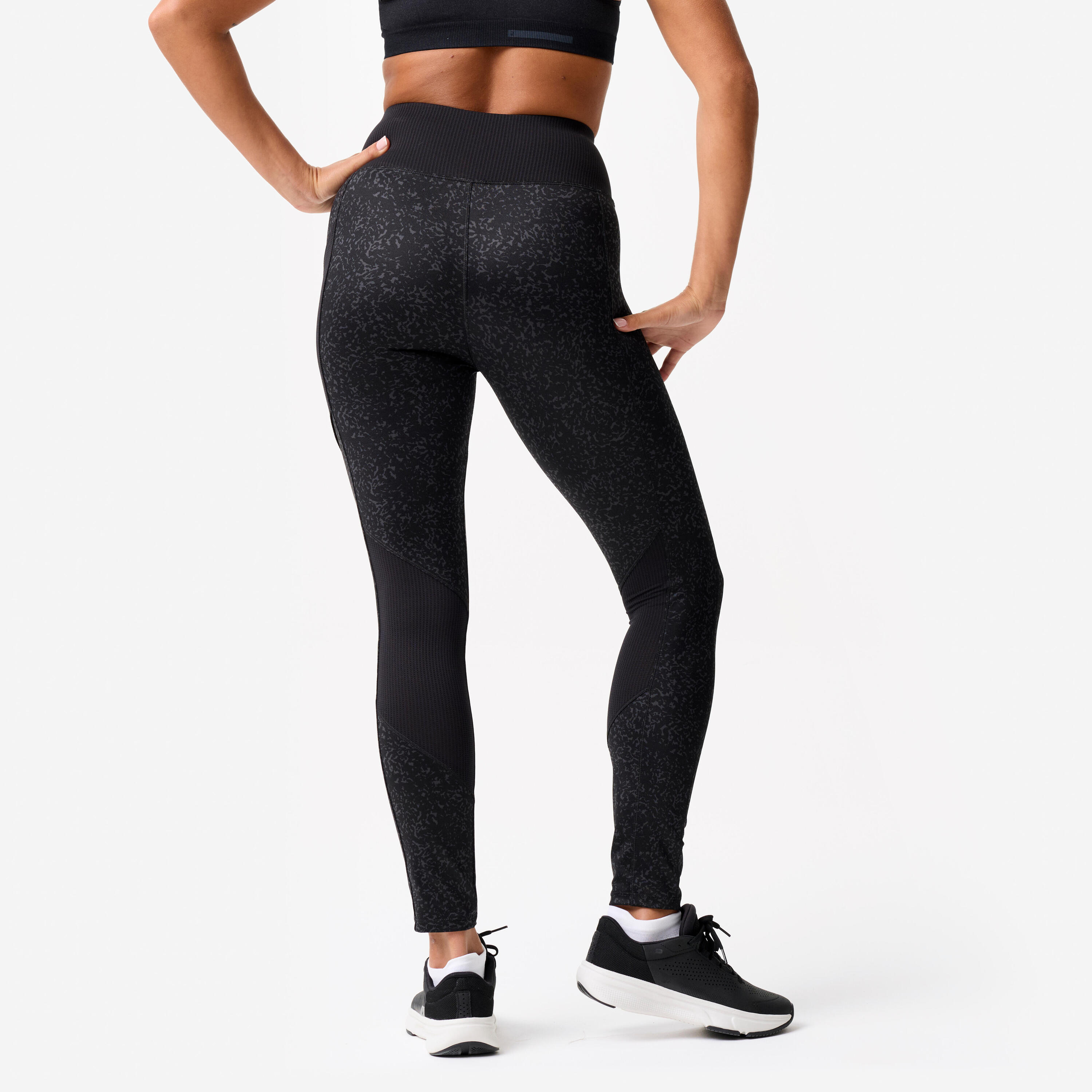 Legging de sport à taille haute avec poche pour téléphone femme 3/7