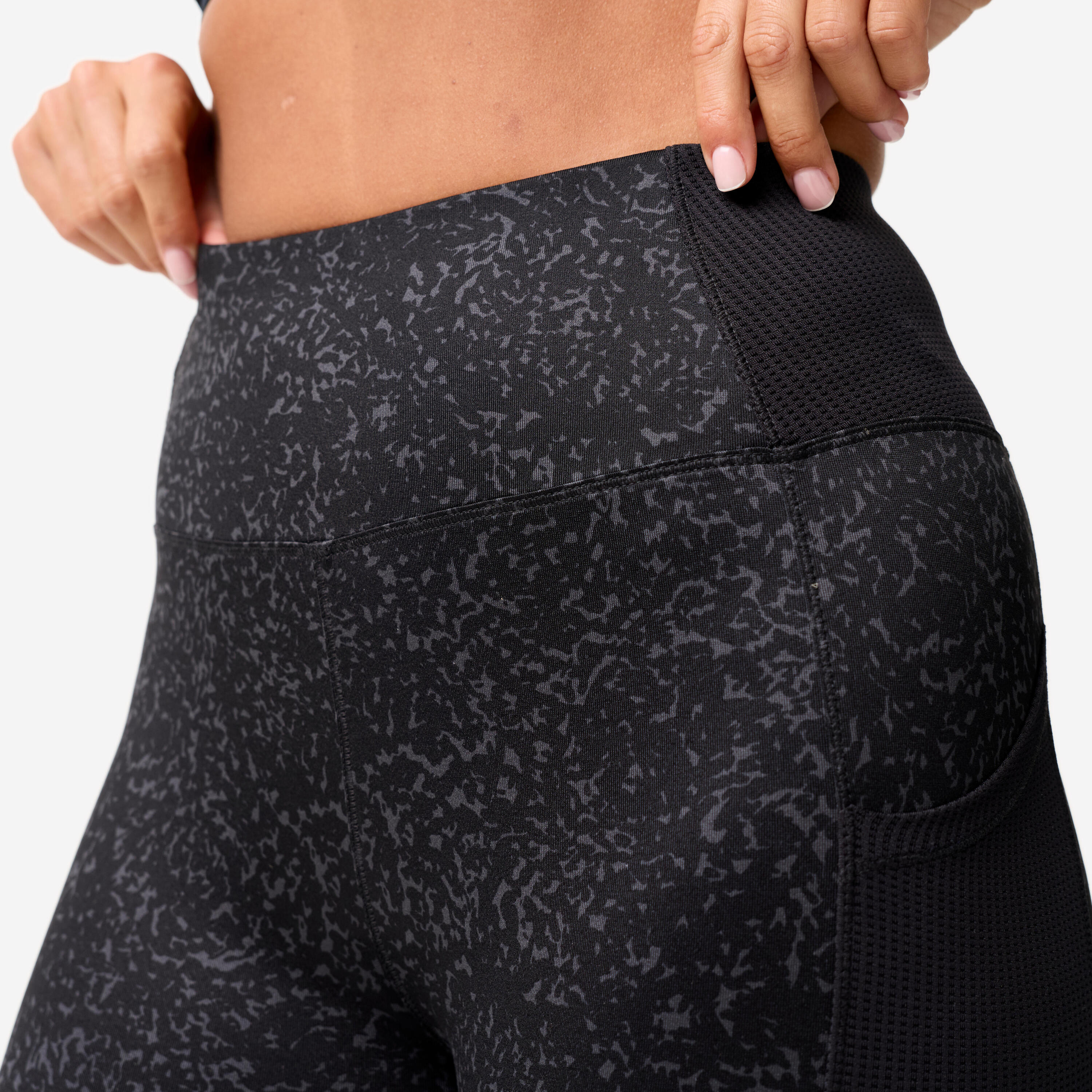 Legging de sport à taille haute avec poche pour téléphone femme 5/7
