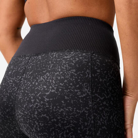 Легінси жіночі для фітнесу темно-сірі