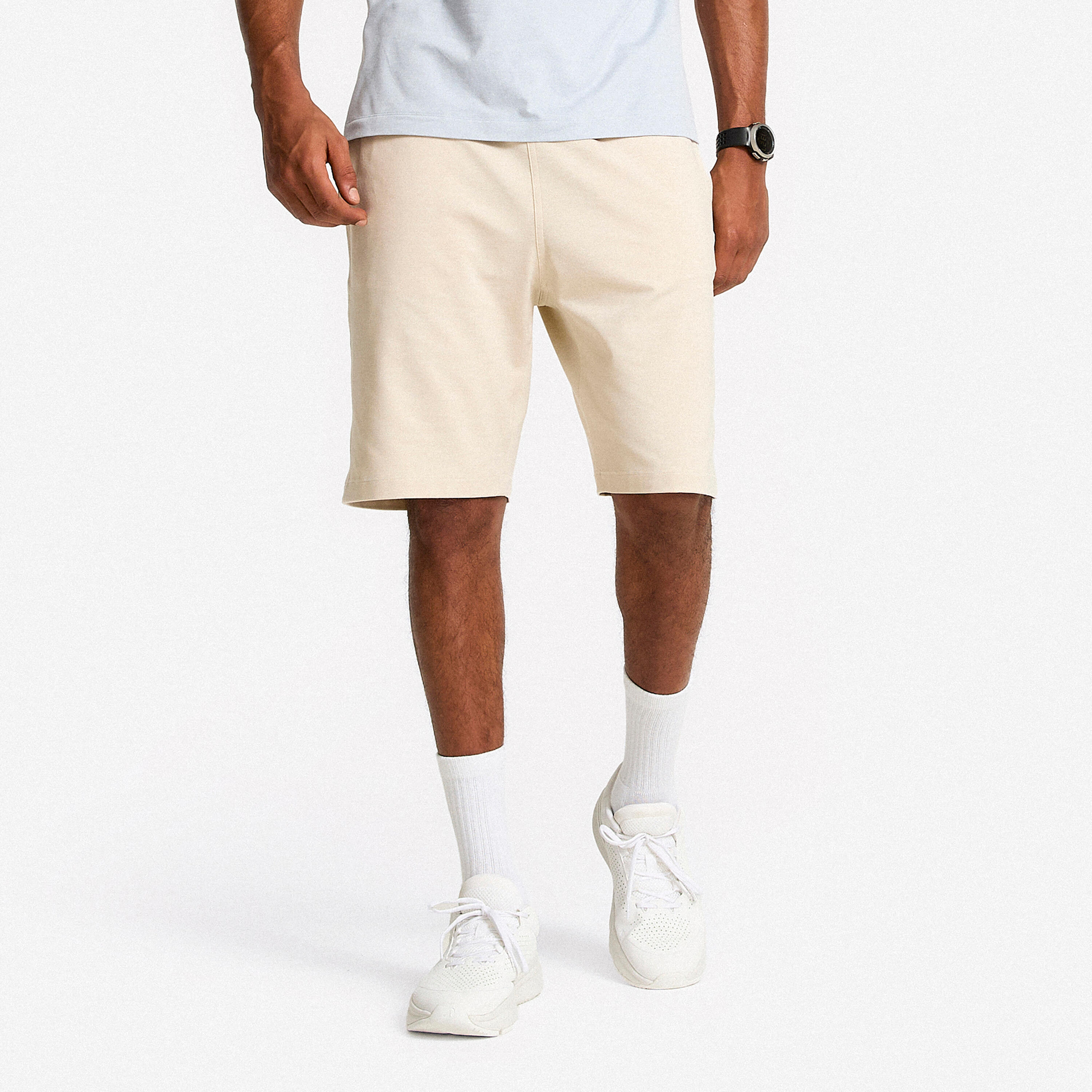 Men training Suprasoft short, beige