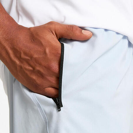 Шорти чоловічі для фітнесу світло-блакитні