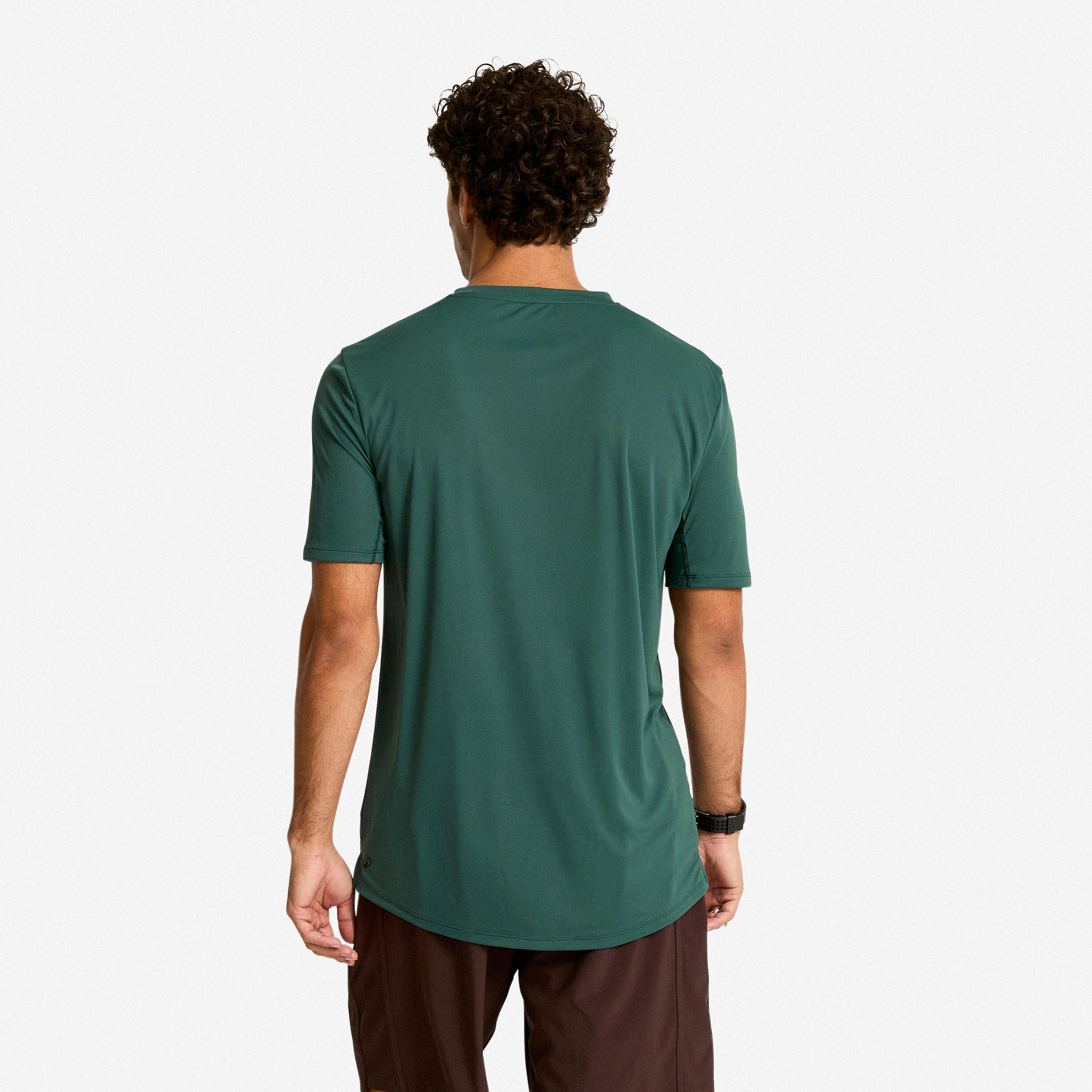 T-shirt d’entraînement respirant à col rond homme 3/4