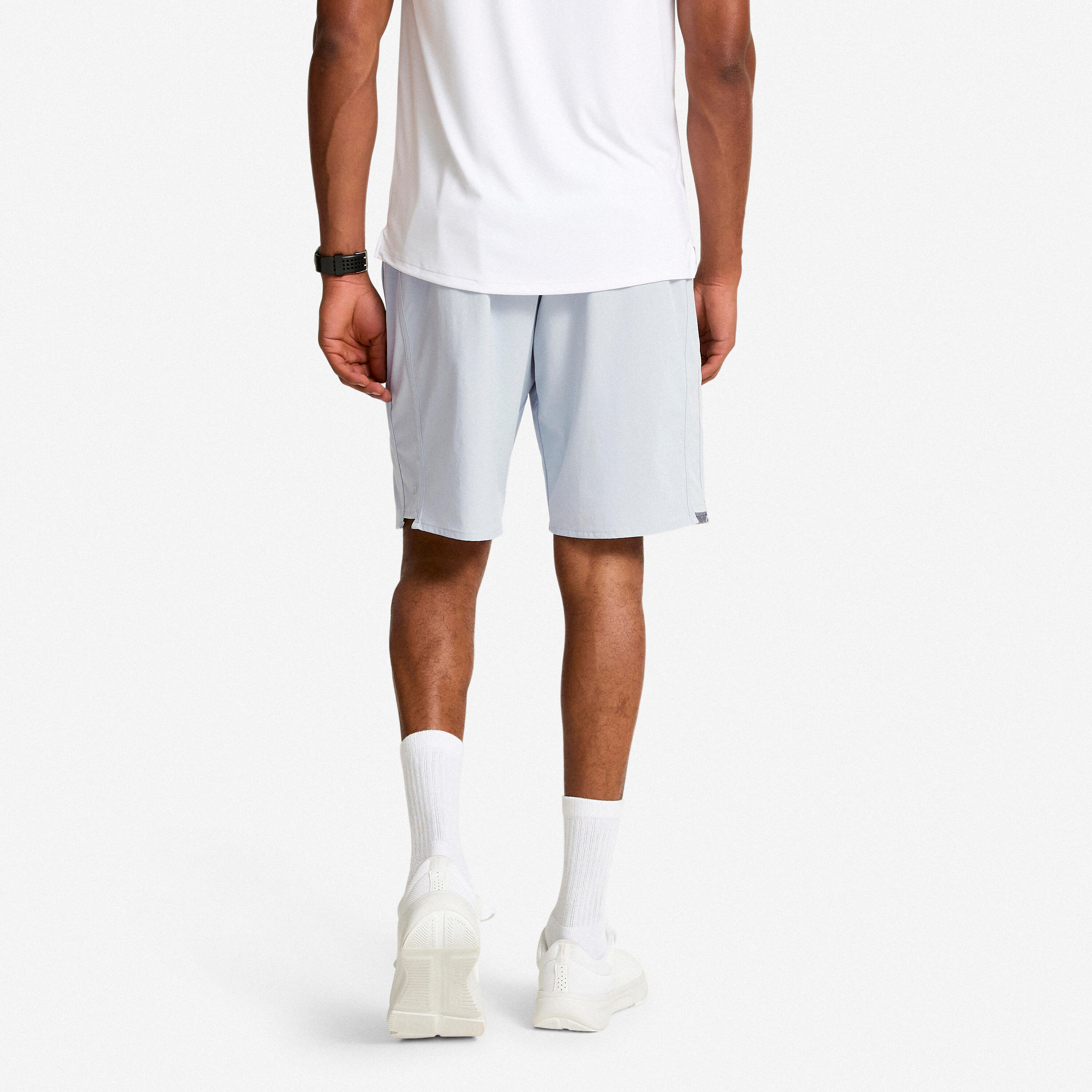 Short d’entraînement respirant avec poches zippées homme - DOMYOS