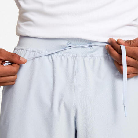 Шорти чоловічі для фітнесу з кишенями на блискавці сині