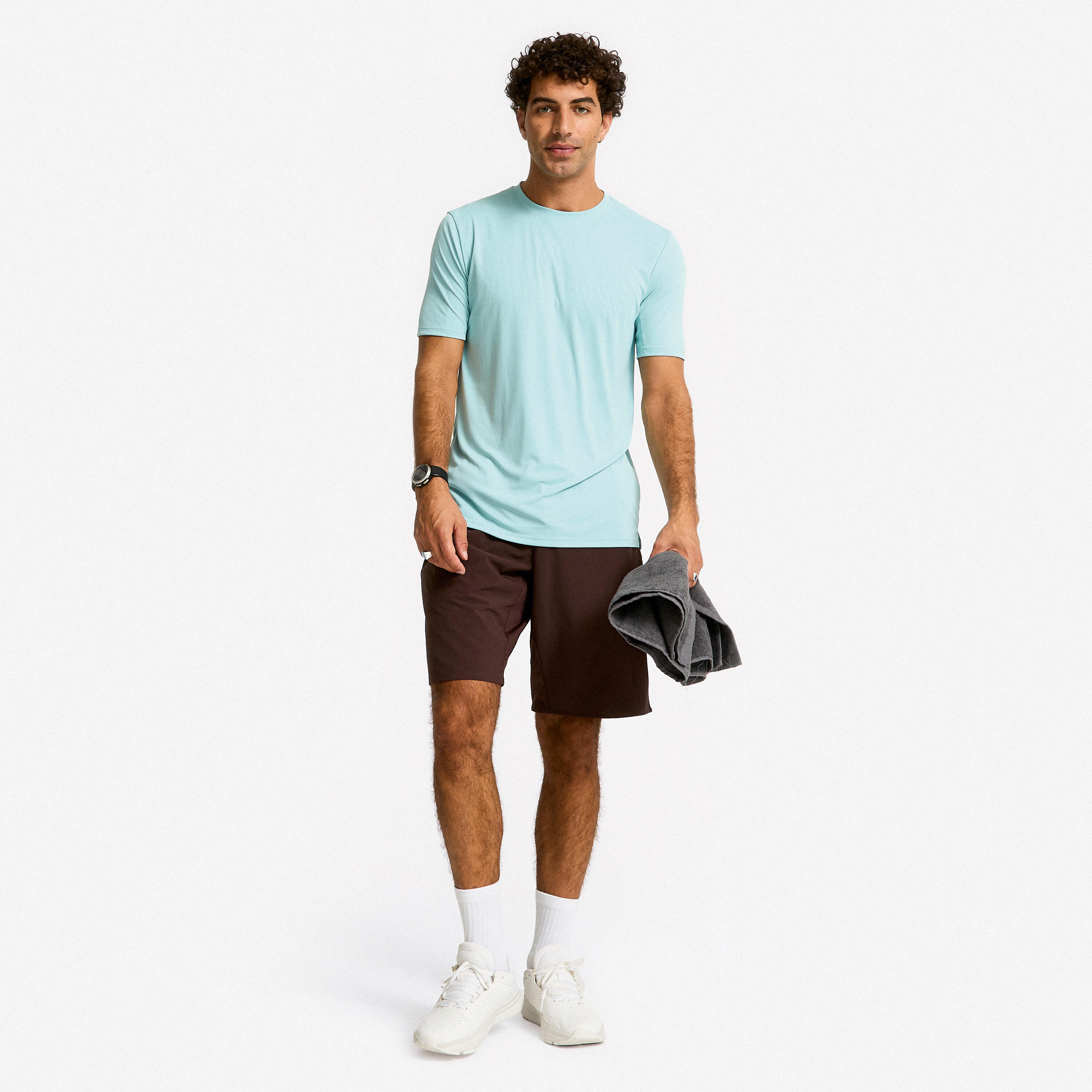 T-shirt d’entraînement respirant à col rond homme 2/5