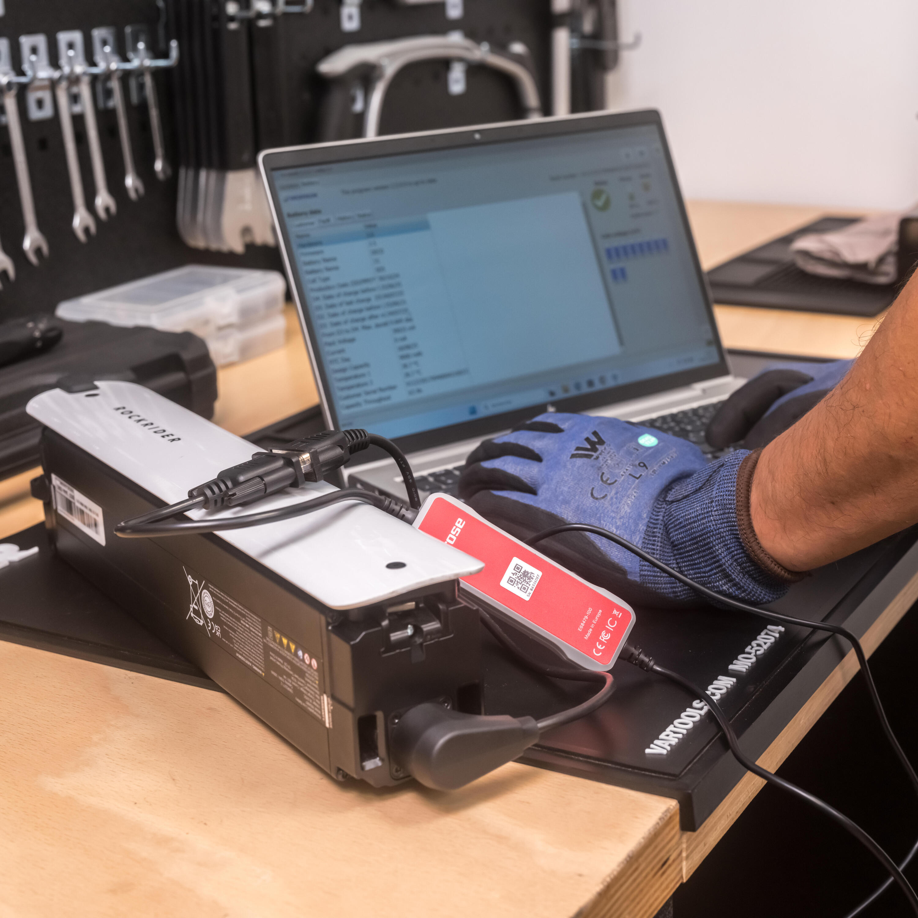 WORKSHOP Diagnose des Akkus am E-Bike