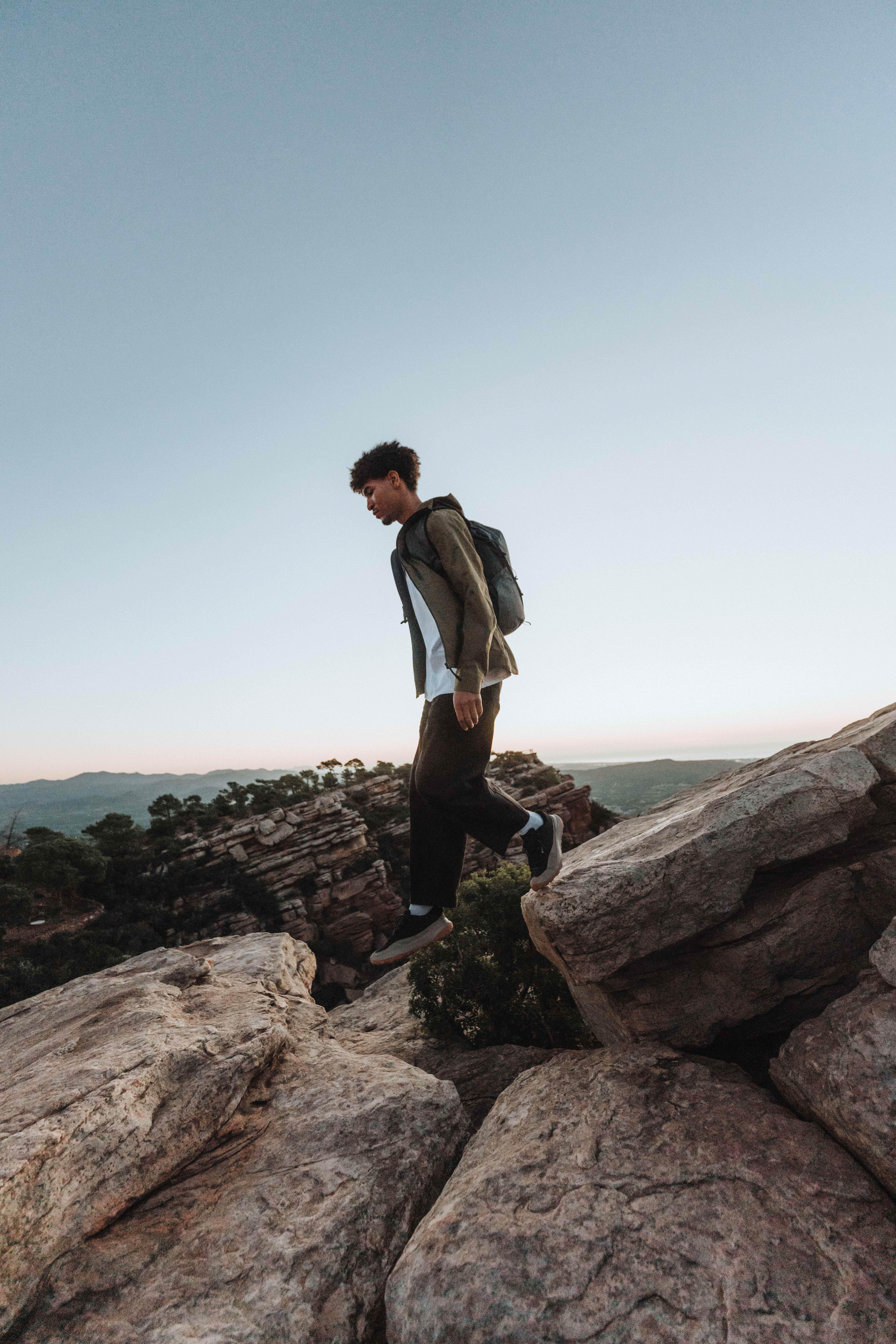 Men’s Waterproof Hiking Jacket, MH 500 Light - QUECHUA