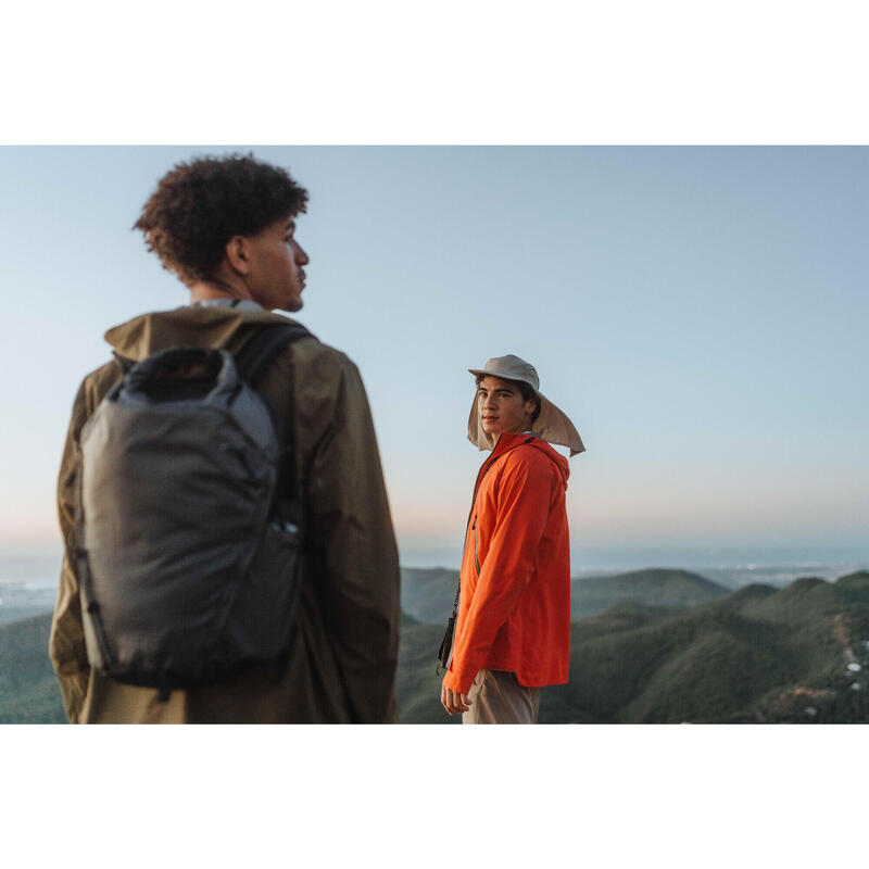 Pánská nepromokavá turistická bunda MH 500