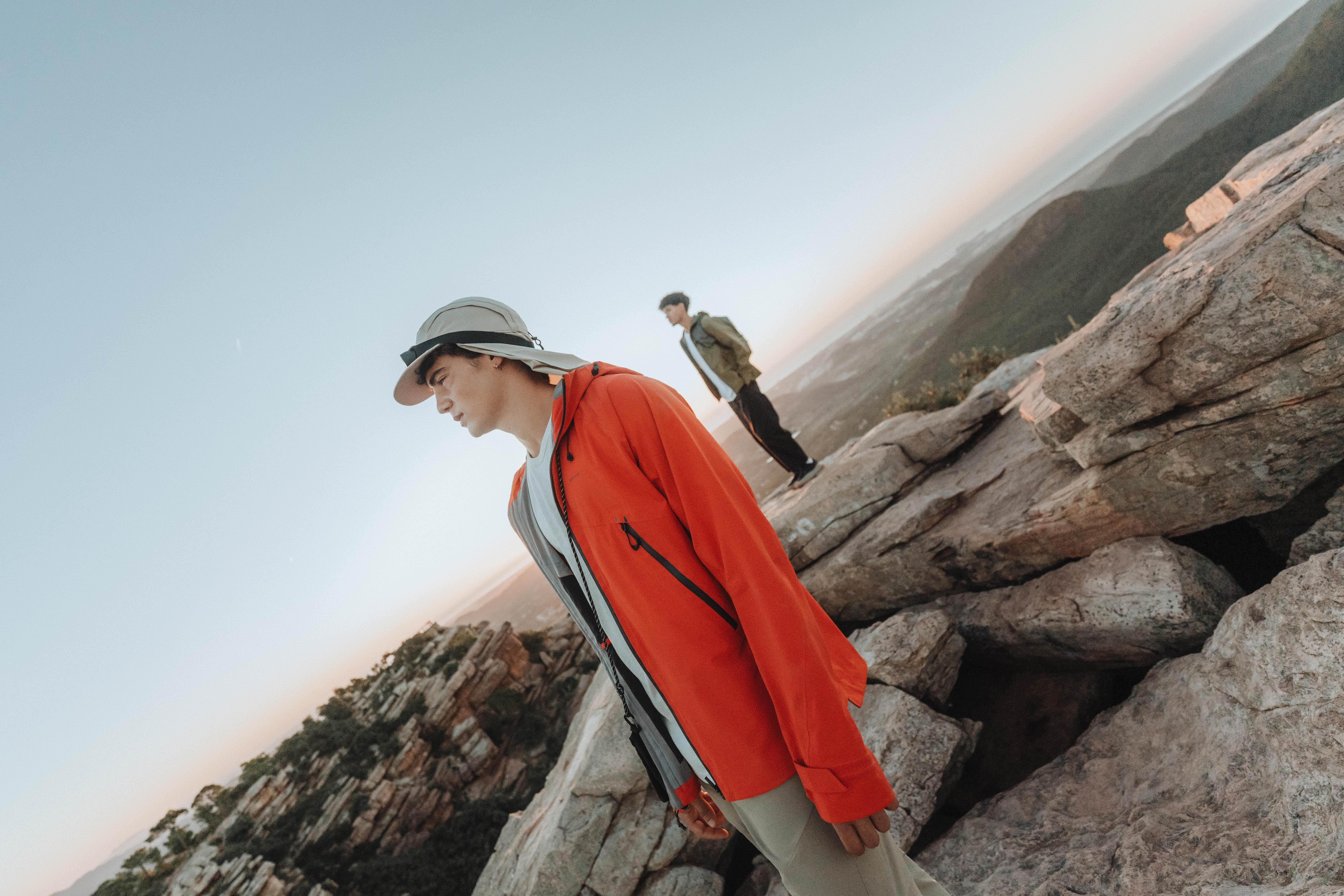 Men’s Waterproof Hiking Jacket, MH 500 - QUECHUA