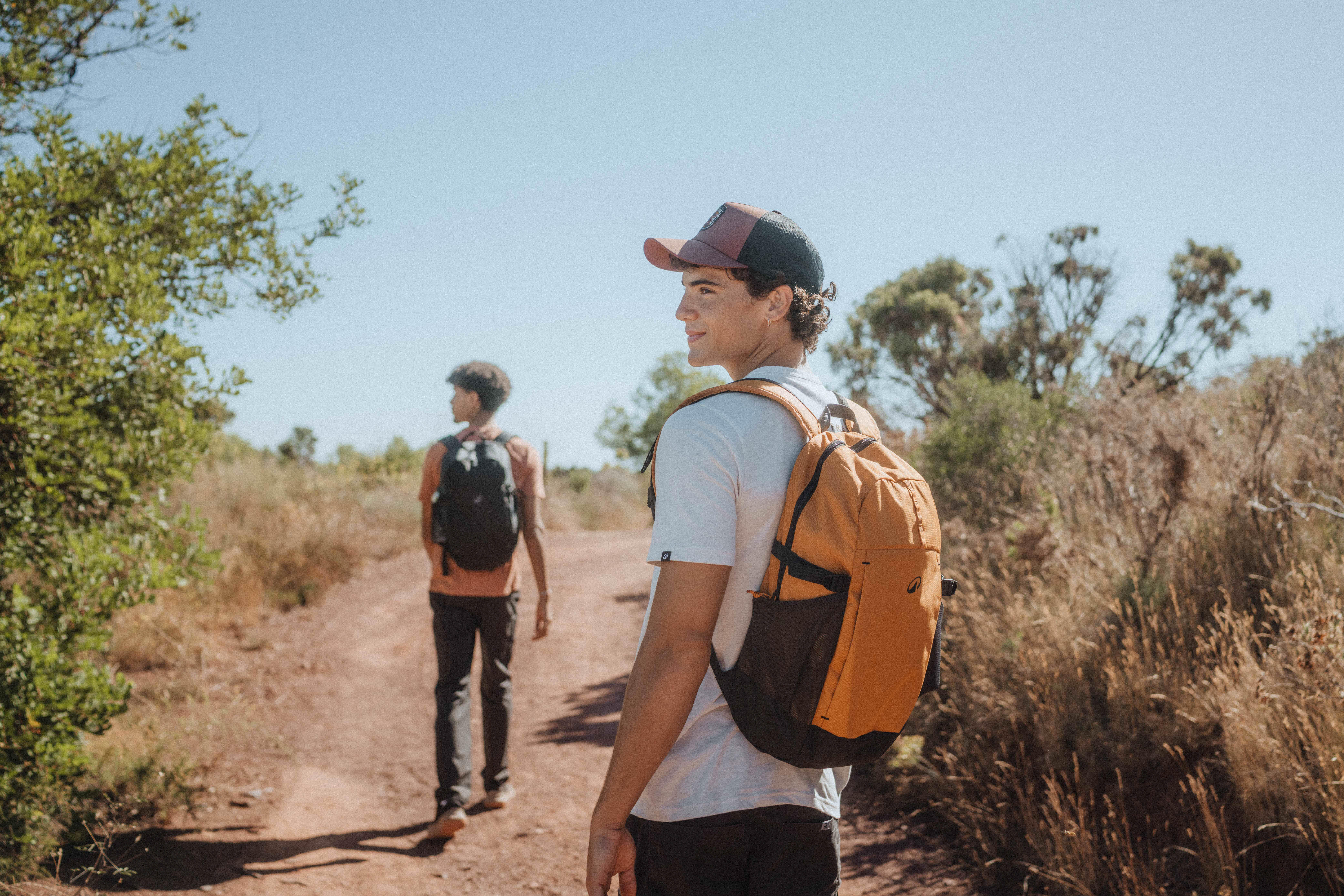 Hiking backpack 27 L, Arpenaz 100 - Grey