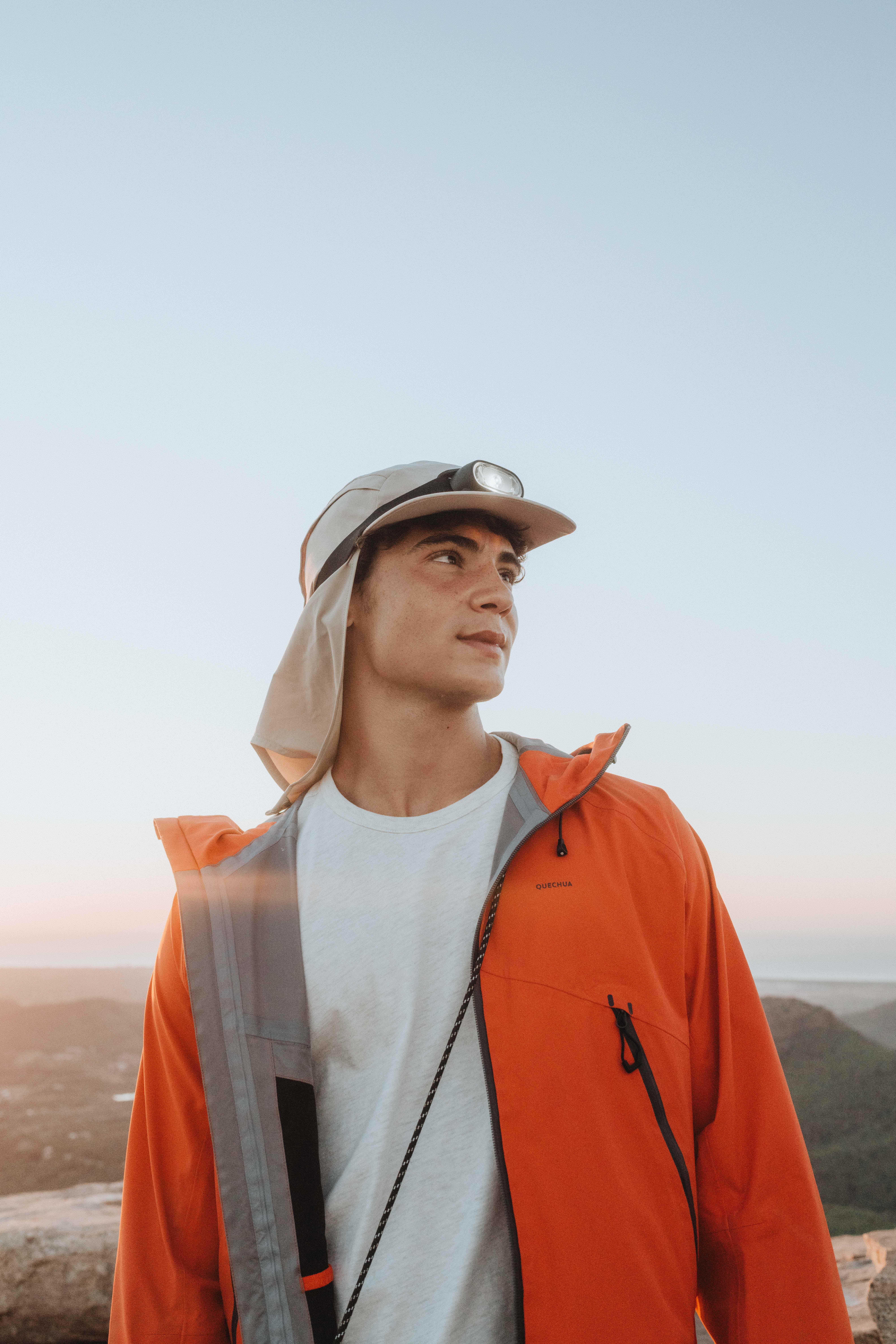 Men’s Waterproof Hiking Jacket, MH 500 - QUECHUA