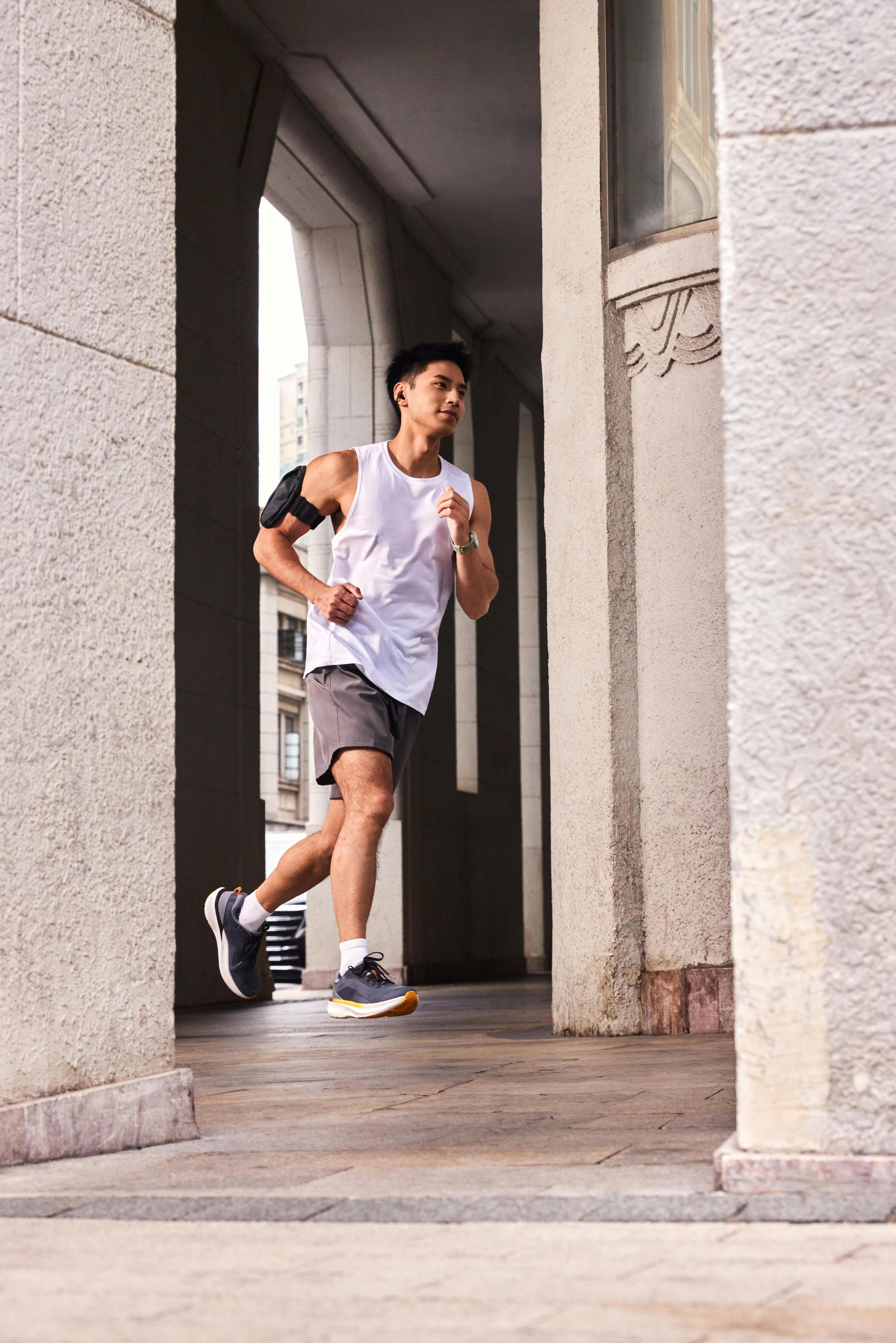Herren-Running-Schuh, Jogflow 190 Max grau 13/13