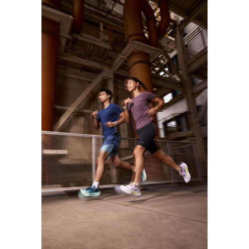 Erkek 2'si 1 Arada Koşu Şortu - Mavi - KIPRUN Run 500 Confort