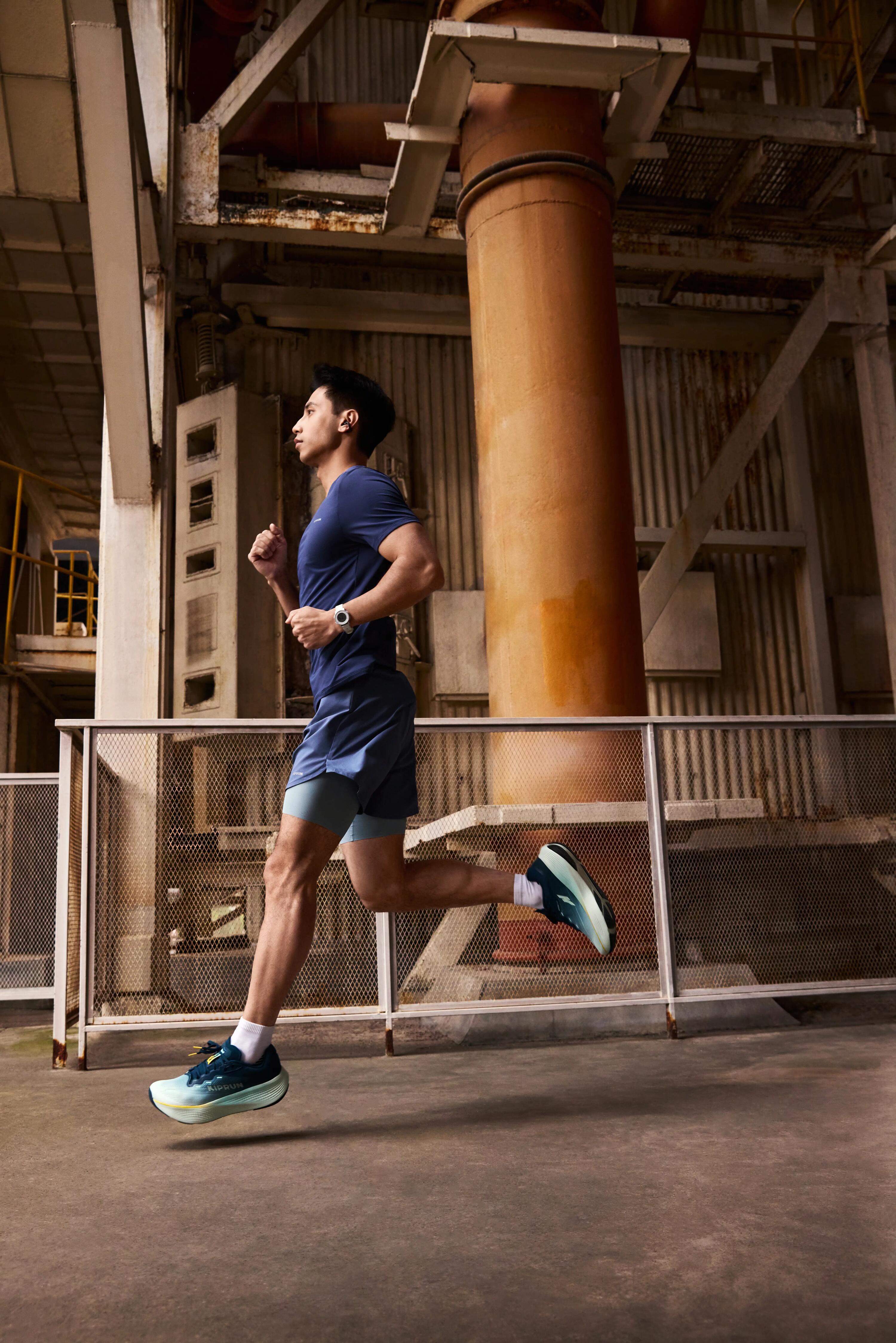 Erkek 2'si 1 Arada Koşu Şortu - Mavi - KIPRUN Run 500 Confort 14/18