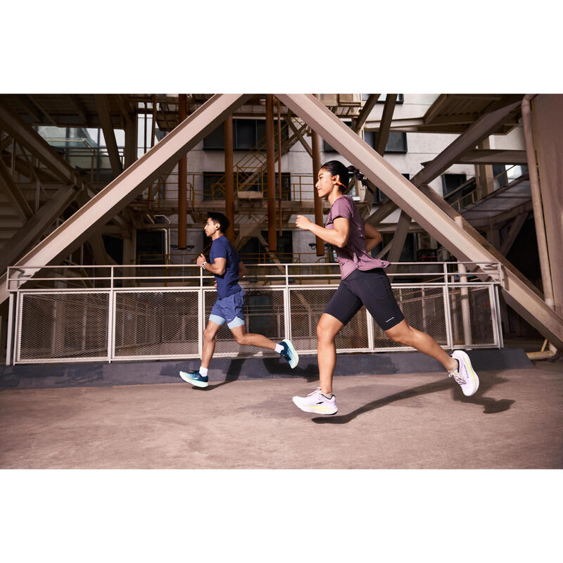 Erkek 2'si 1 Arada Koşu Şortu - Mavi - KIPRUN Run 500 Confort