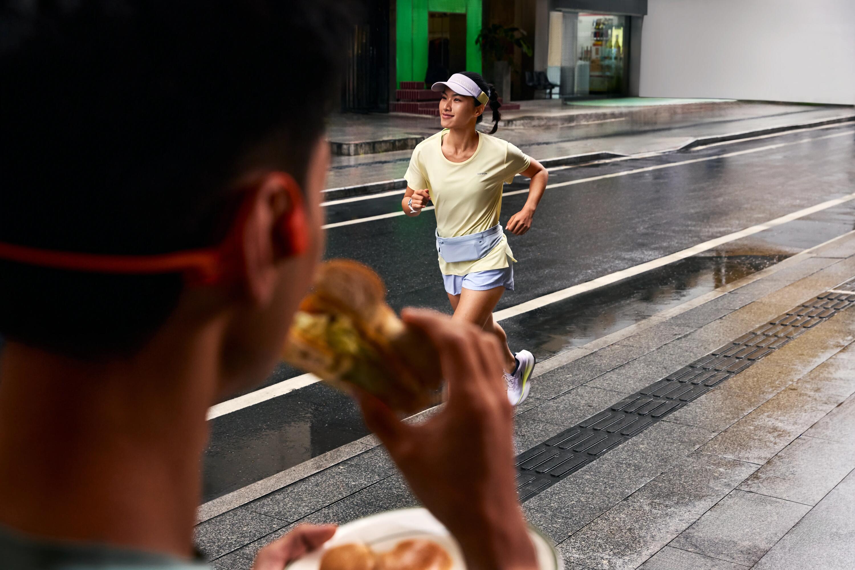 Dámské prodyšné běžecké tričko Run 500 Dry 9/11