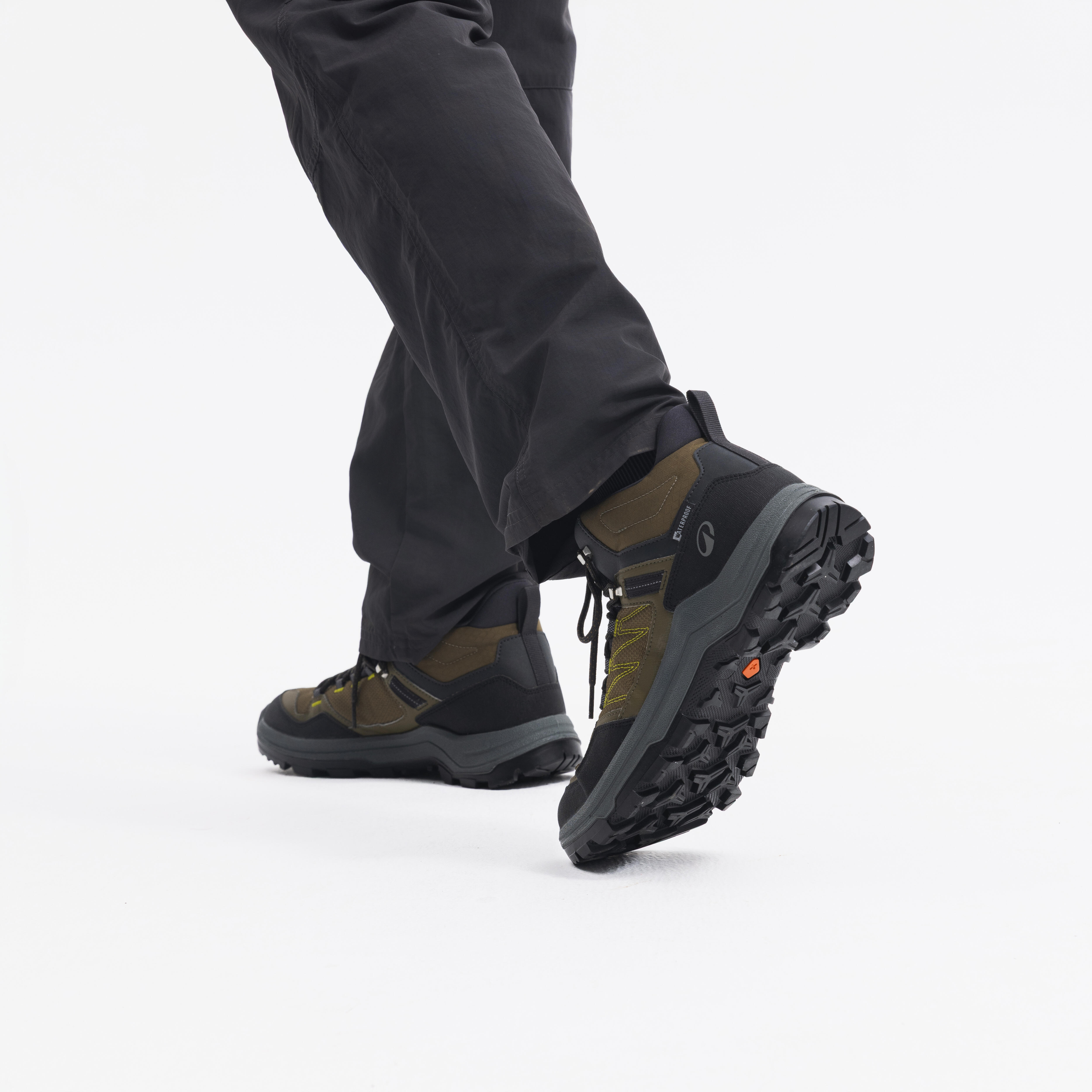 Men’s hiking trousers Trek 100 - Grey