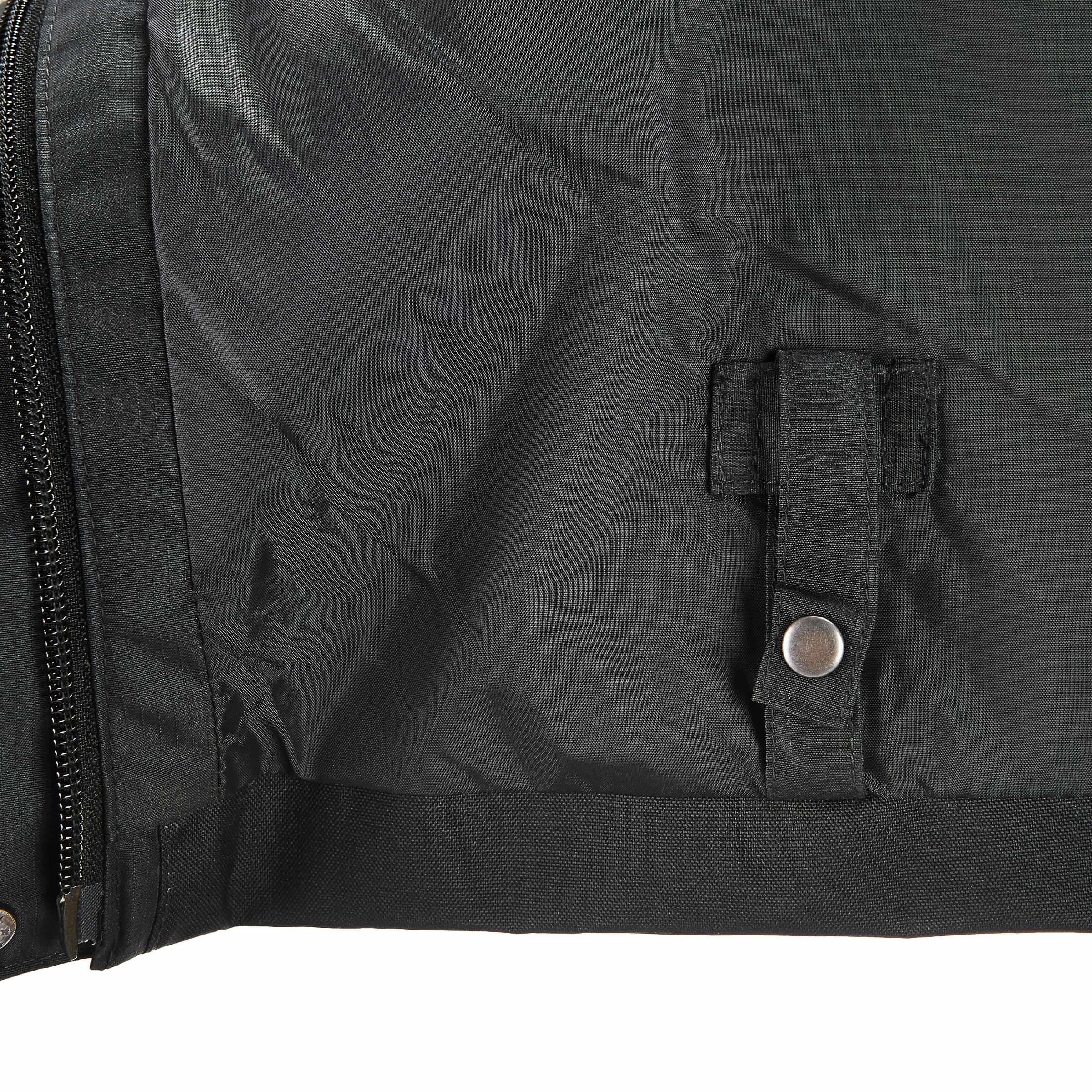 MH500 Men's Waterproof Mountain Hiking Rain Over-Trousers - Black 18/21