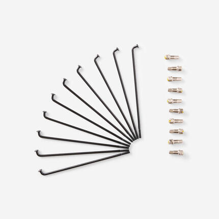 Szprychy rowerowe 2,6 mm 106+107 mm do E-THREE 500