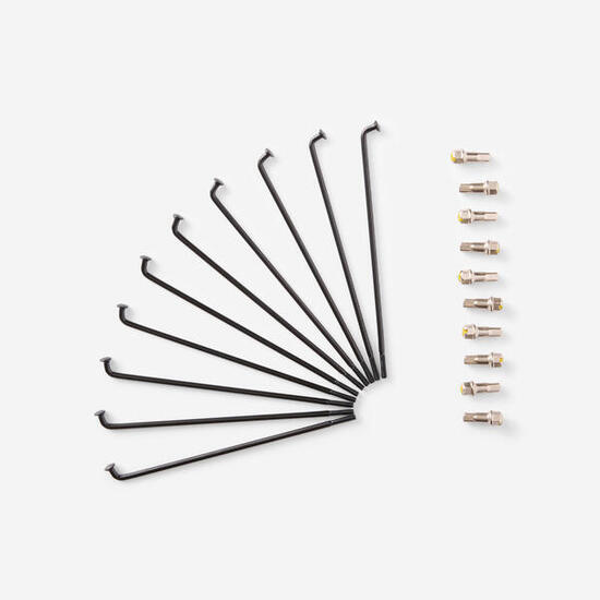 Szprychy rowerowe 2,6 mm 106+107 mm do E-THREE 500