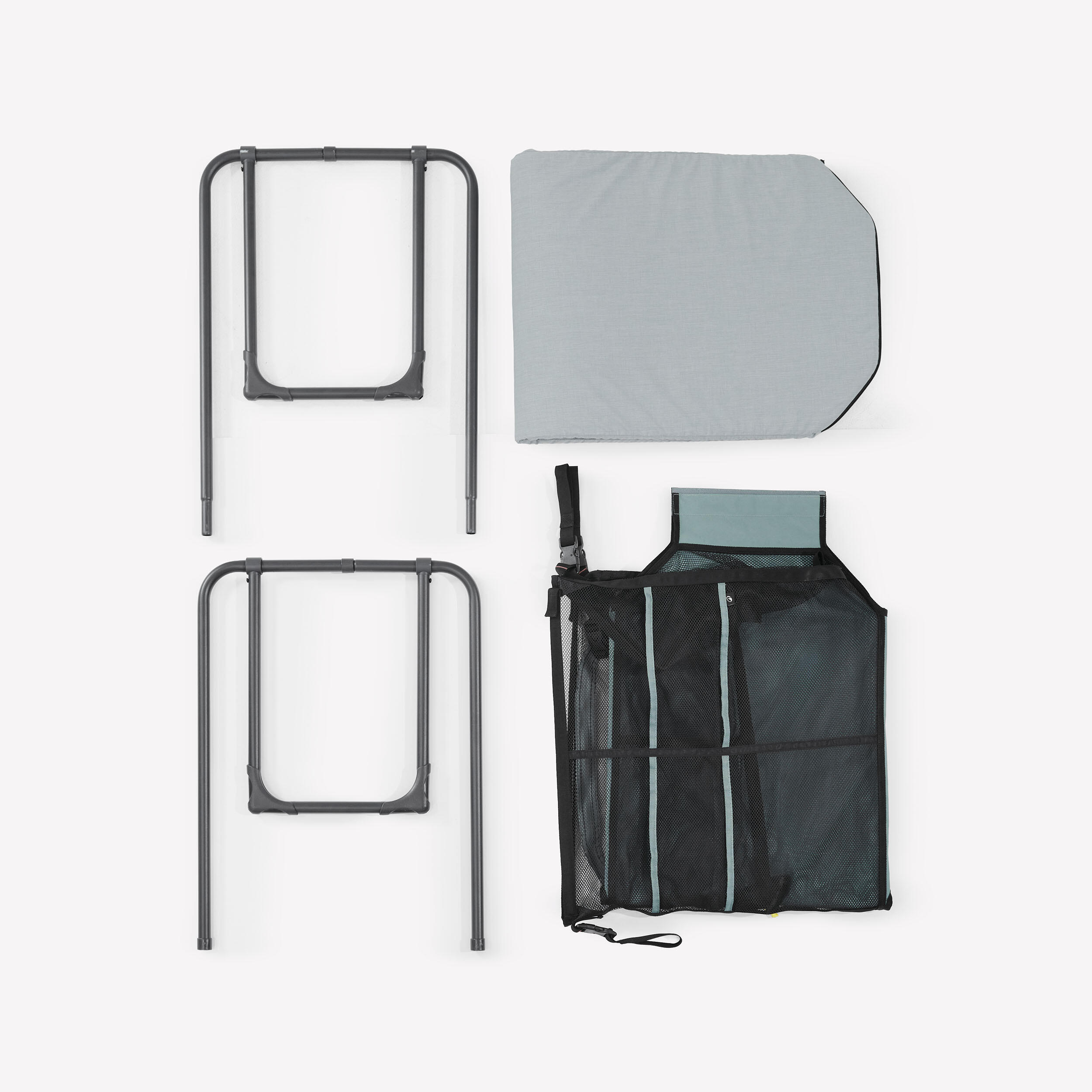 Cama supletoria para niños, para tienda de techo MH500 2 personas  7/9