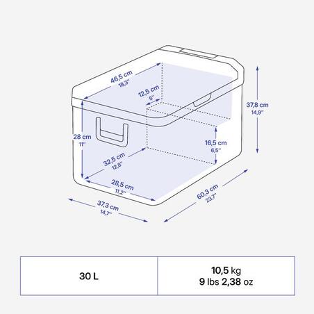 Компресійний холодильник 30 л