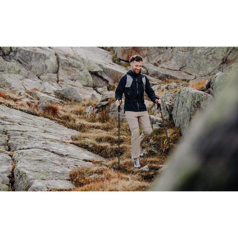 Erkek Outdoor Yağmurluk - Siyah - MH500