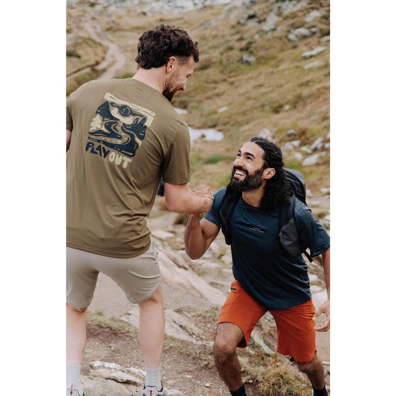 Tricou de drumeție la munte MH500, bărbați