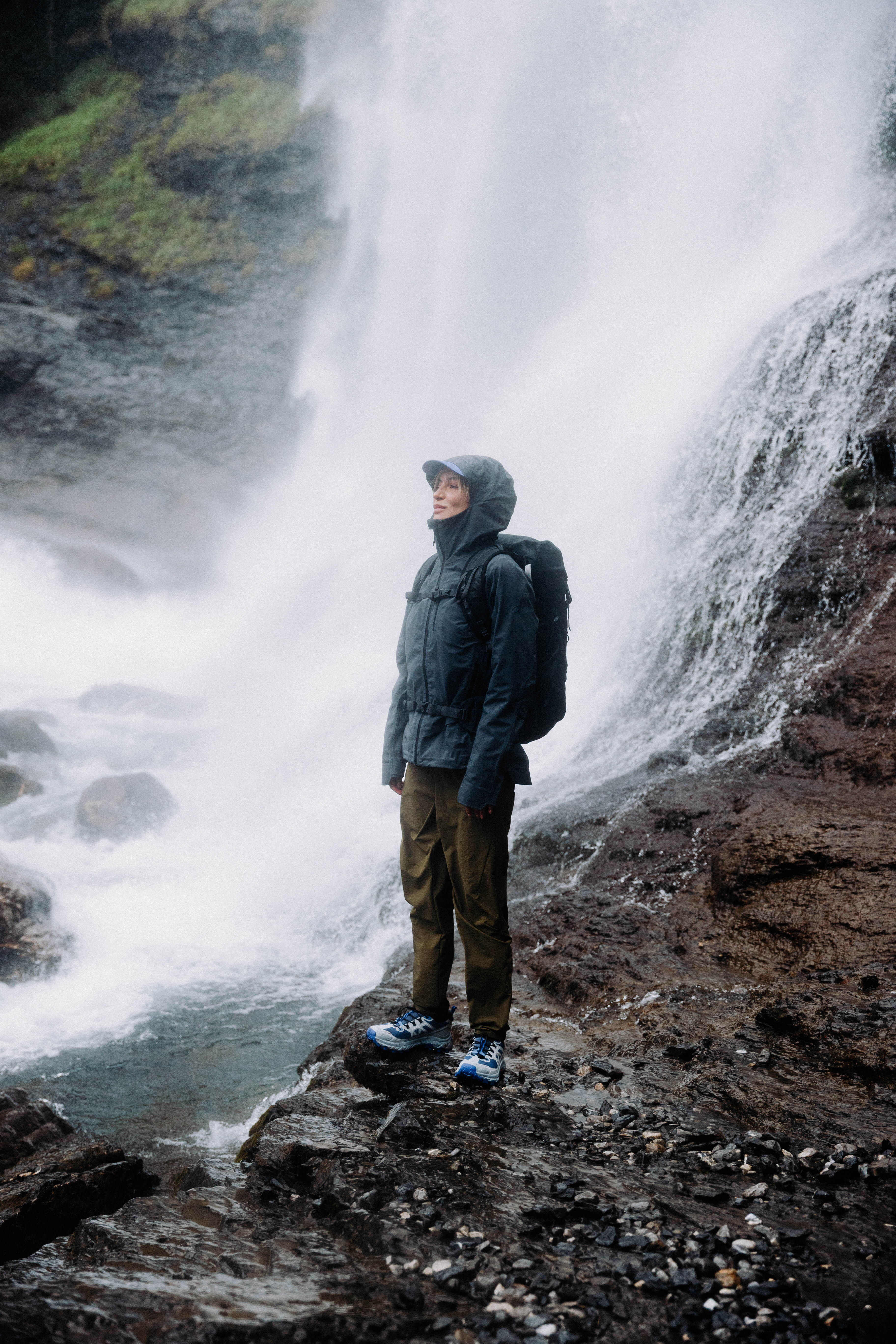 Manteau de randonnée imperméable femme, MH 900 - QUECHUA