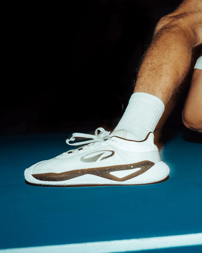 Le pied reste bien maintenu dans la chaussure de tennis Unrupt Pro