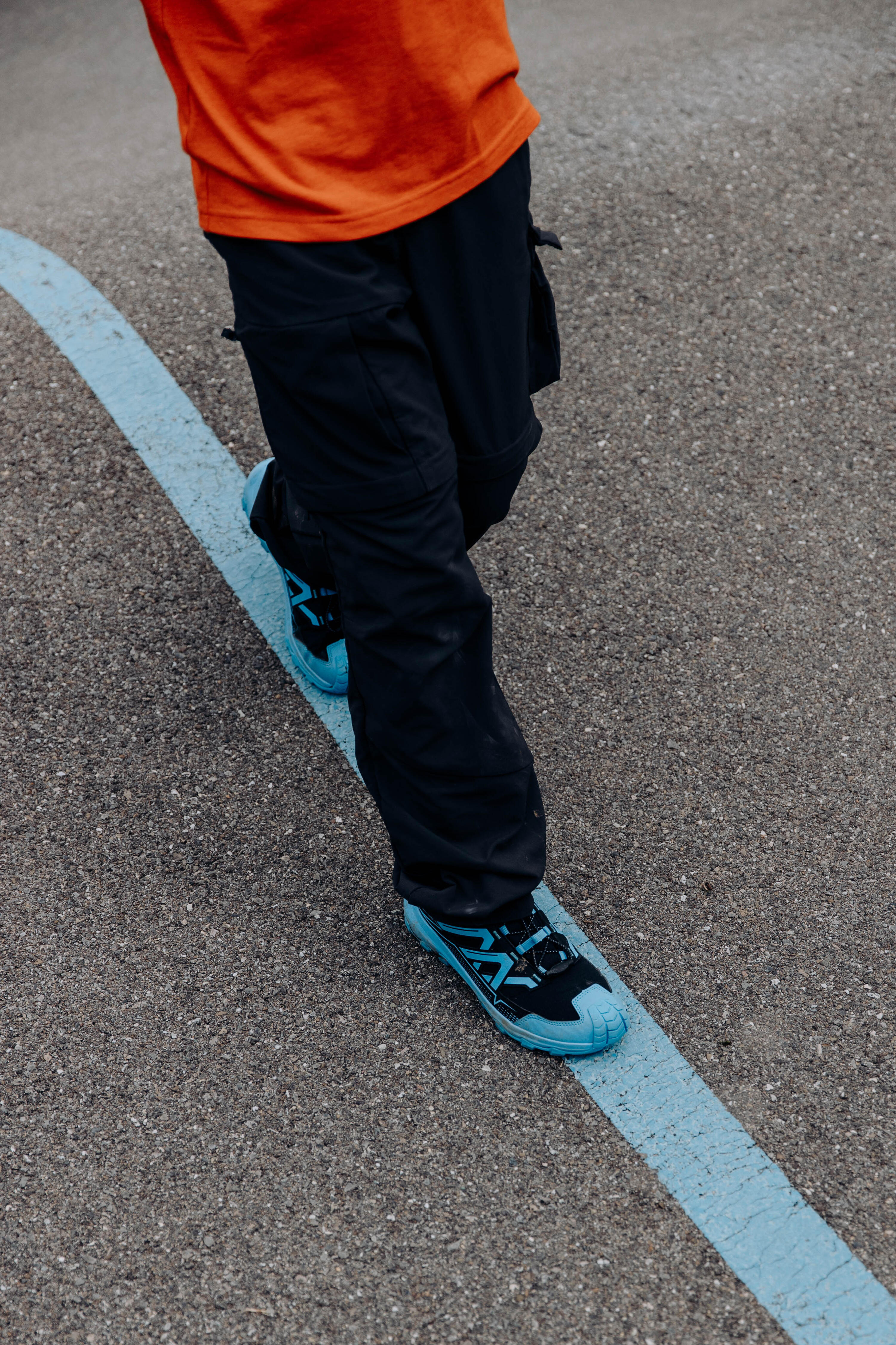 Chaussures de randonnée imperméables enfant, Crossrock Low WTP Tailles 3,5-6 15/16