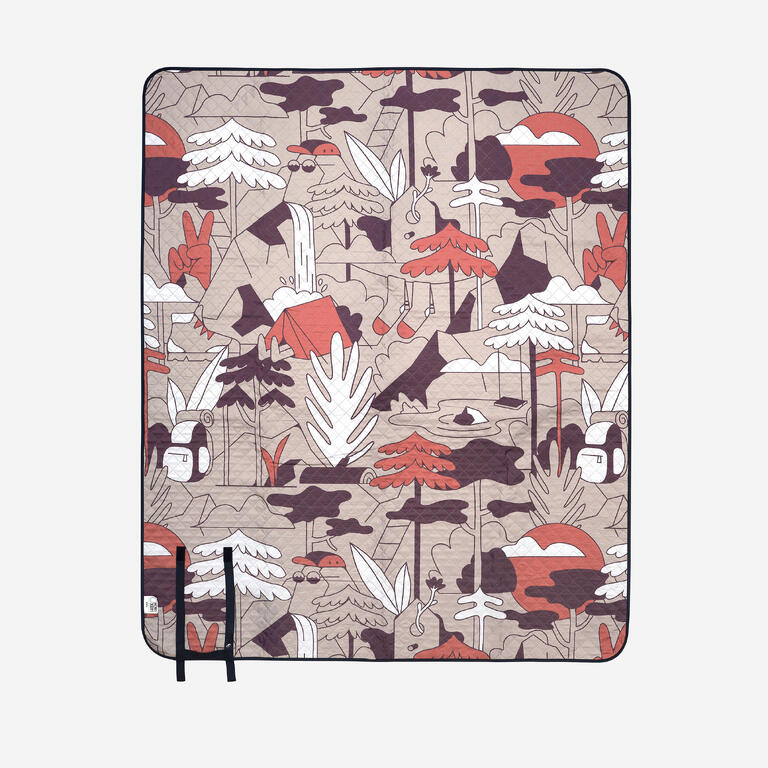 Comfort blanket for picnics and camping