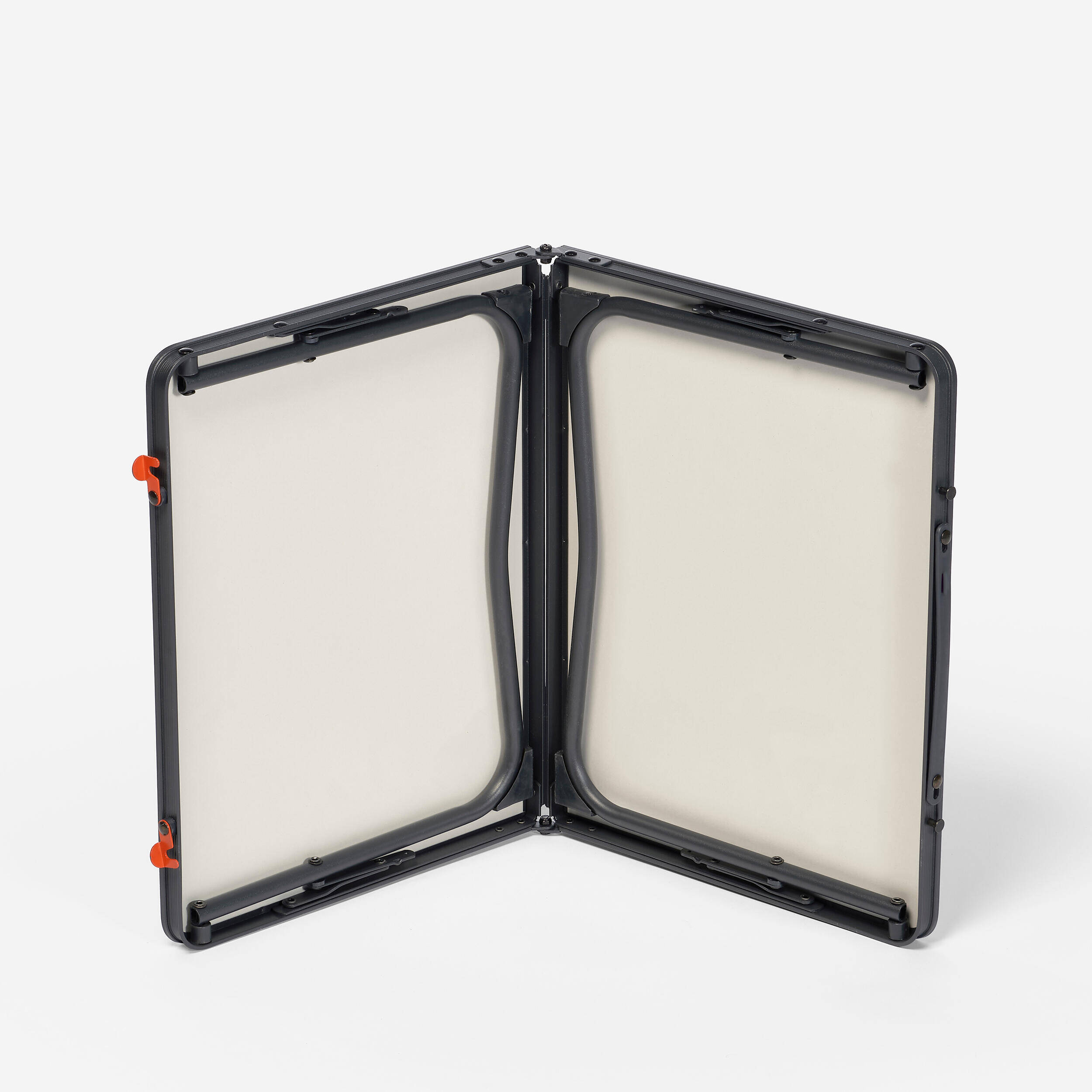 Camping Table Low Foldable Compact for 2 to 4 People - Light Grey -  3