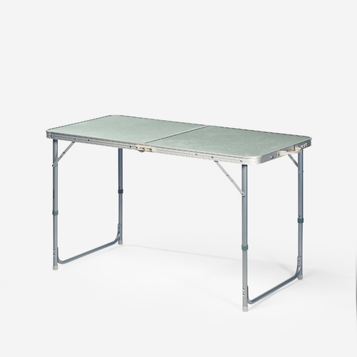 Table de camping pliante, 4 à 6 personnes, vert
