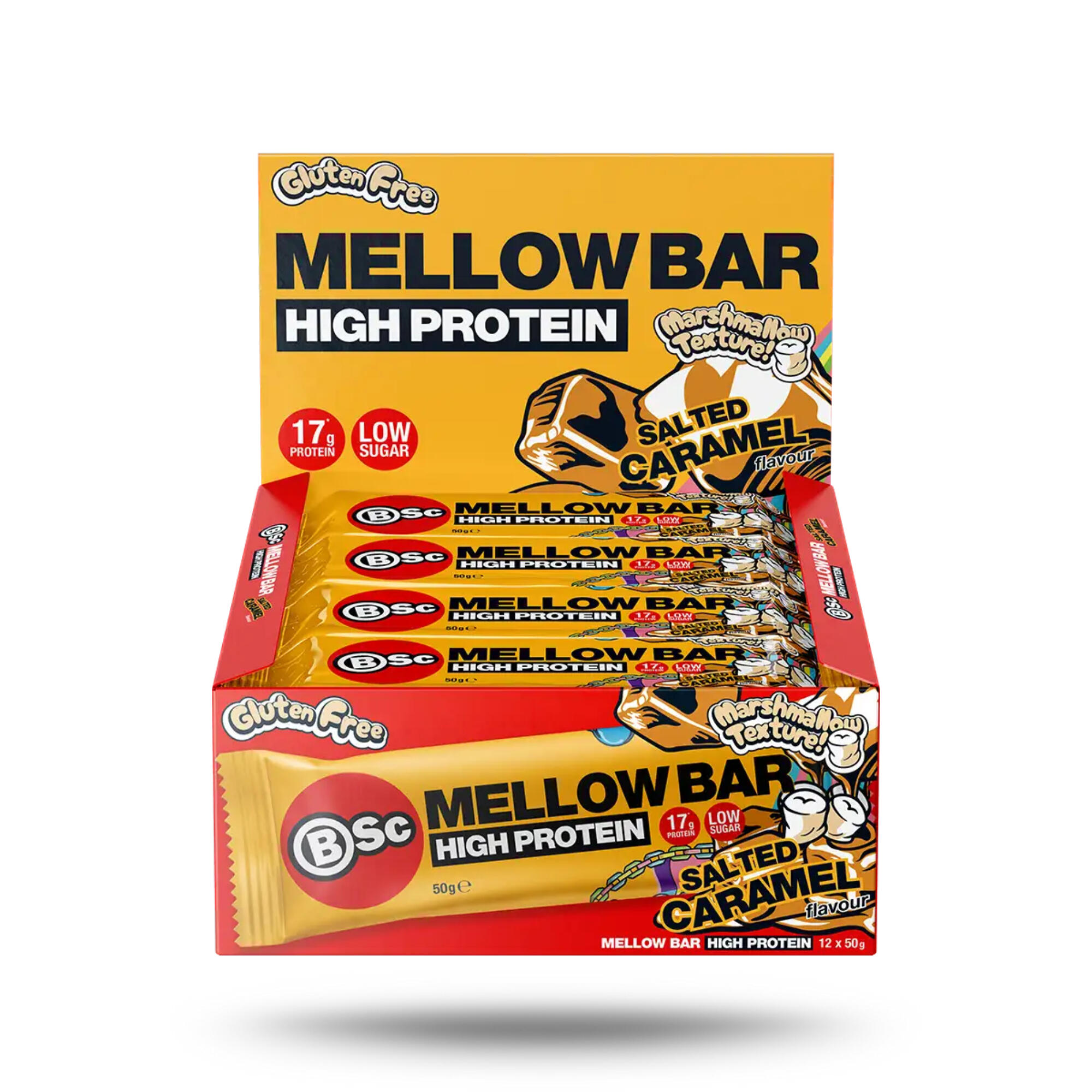 BSc High Protein Mellow Bar 50g Salted Caramel