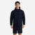 Veste imperméable run 100 homme noire