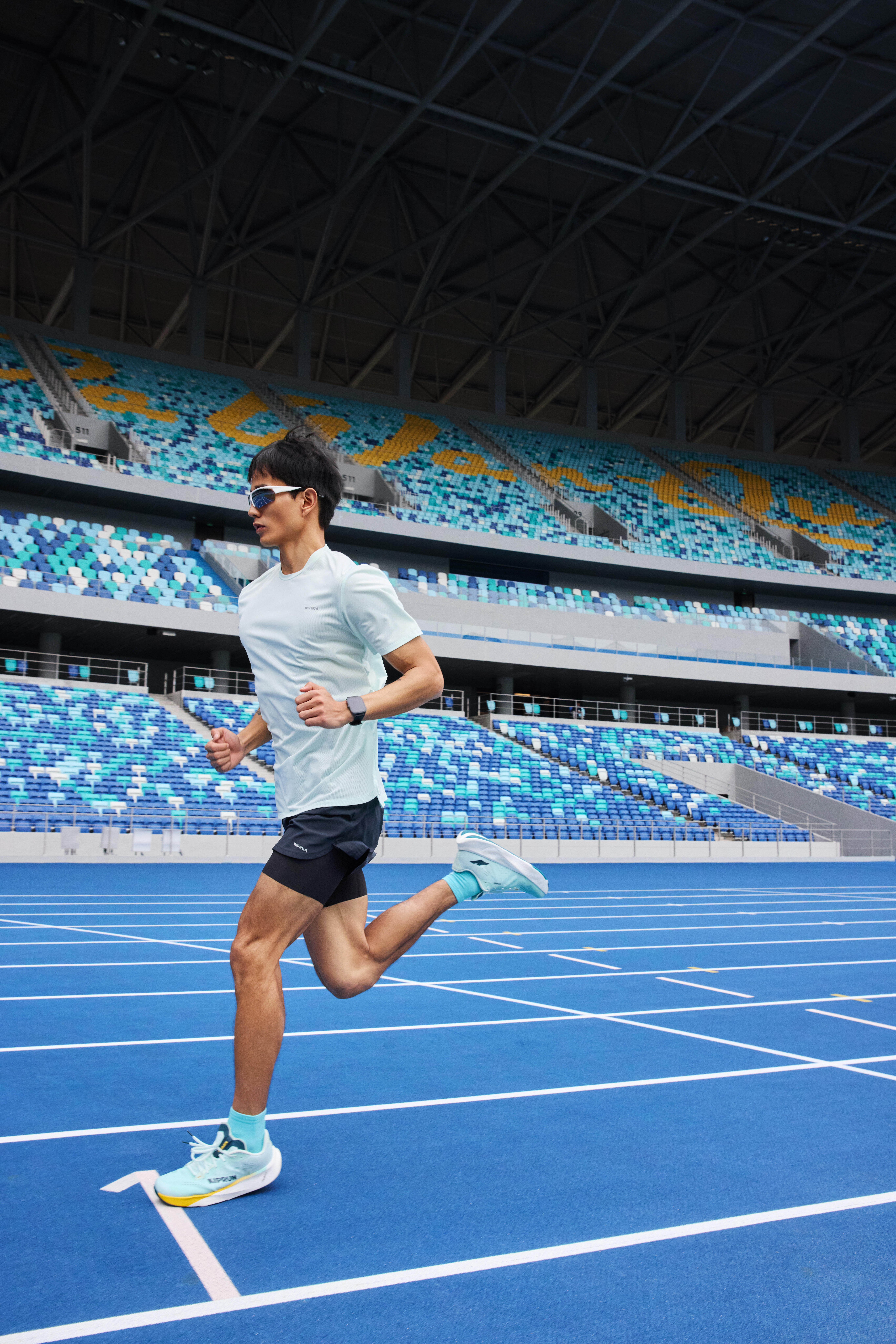 Chaussettes de course minces et courtes x2 paires, Run 500 - KIPRUN