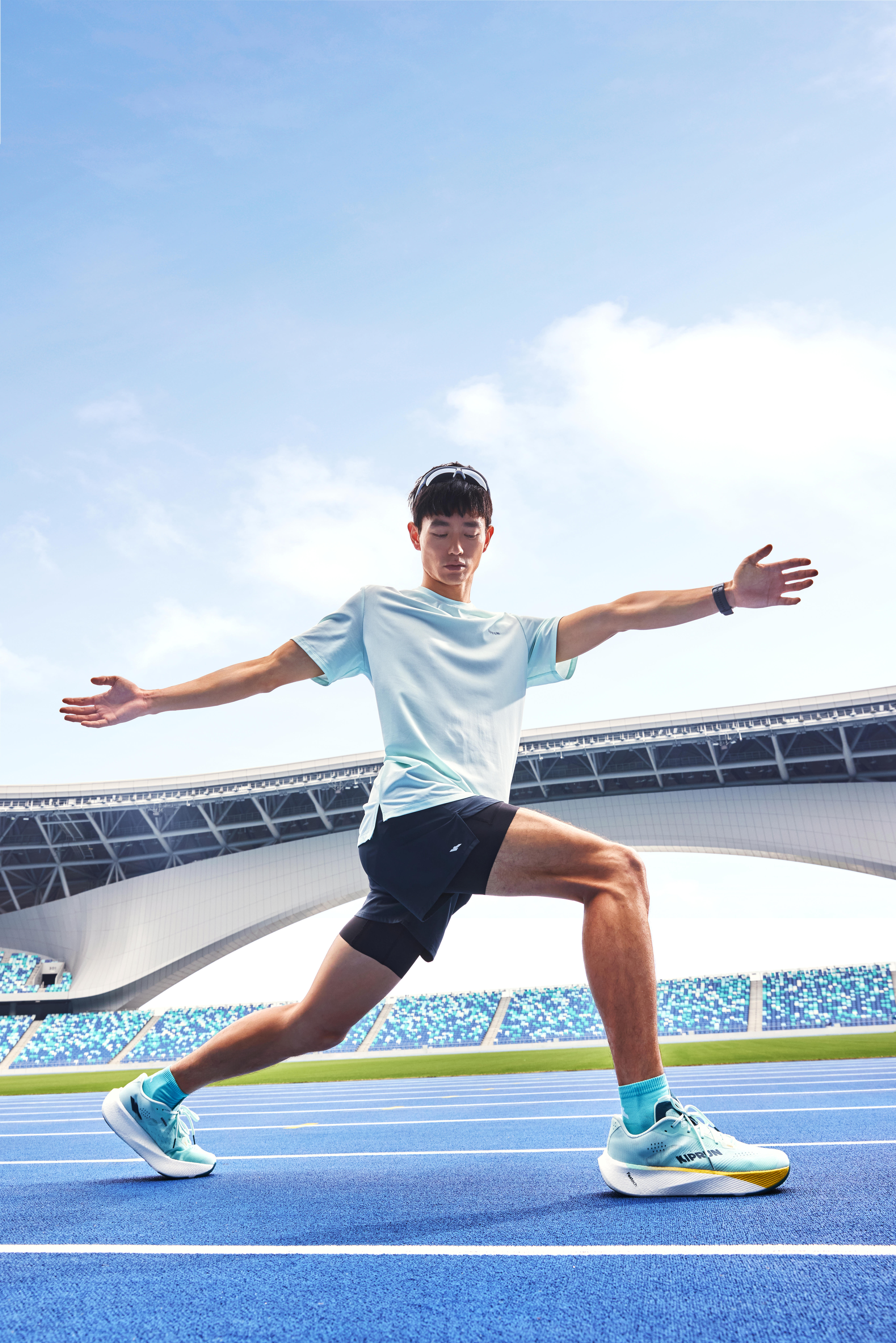 Chaussettes de course minces et courtes x2 paires, Run 500 - KIPRUN