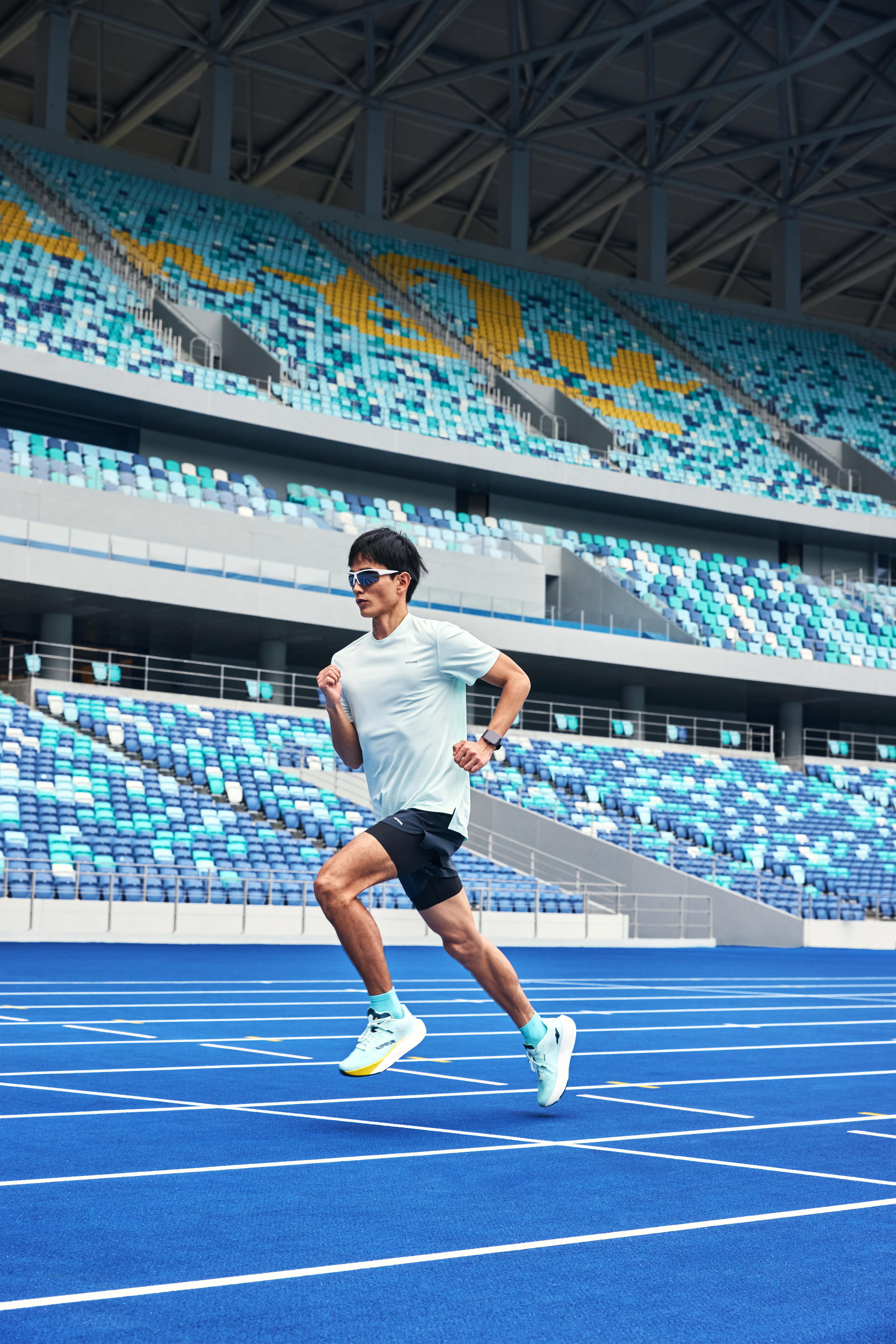 Chaussettes de course minces et courtes x2 paires, Run 500 - KIPRUN