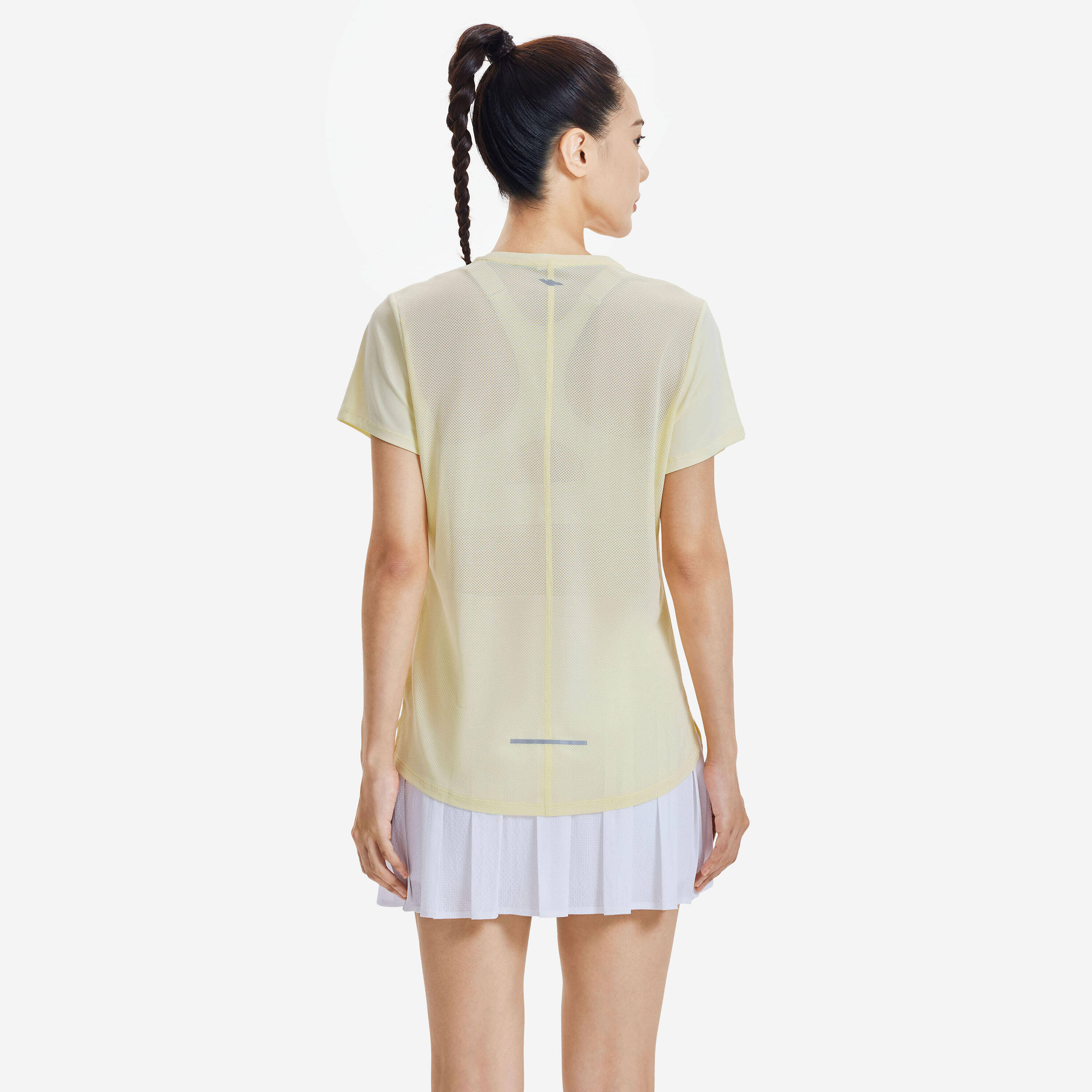 KIPRUN Run 500 Dry Women's Breathable Running T-shirt - Yellow -  3