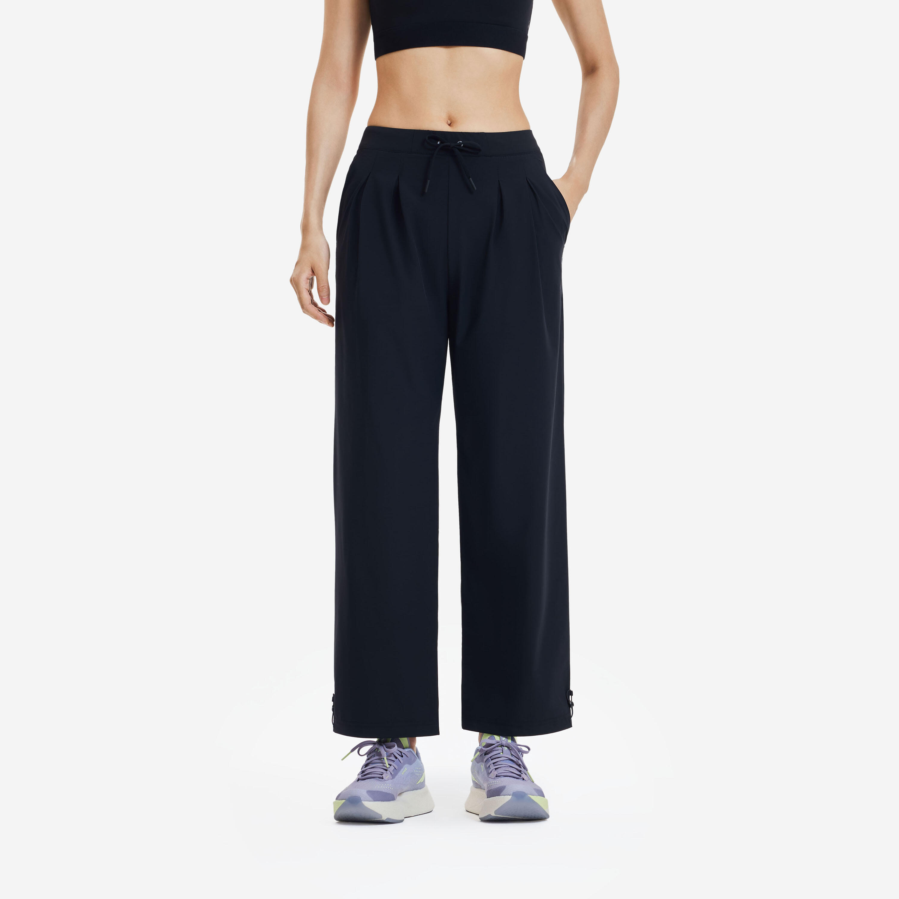 Kiprun Women's Run Dry Cooling Running Pants 500 - Black