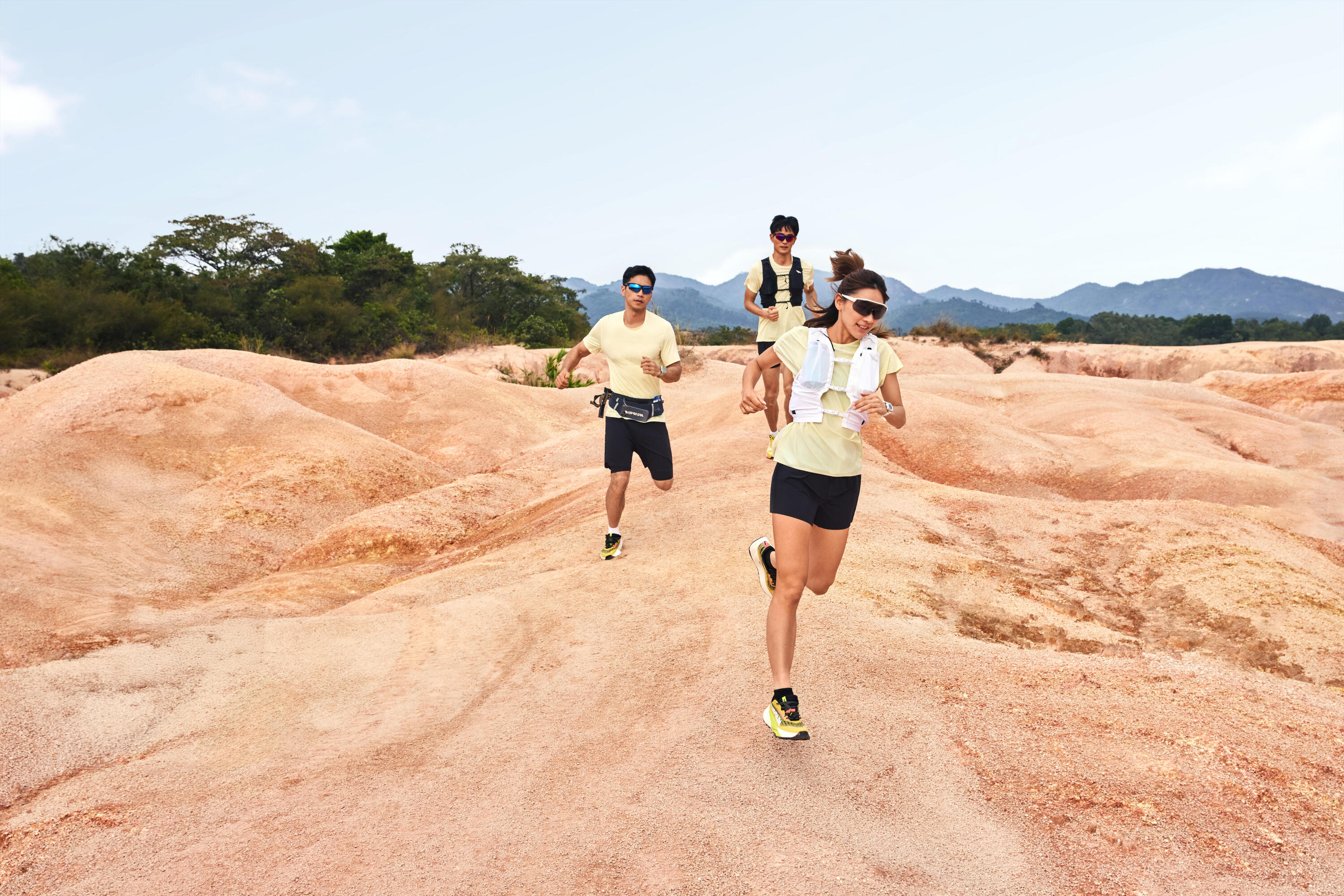 Ceinture d’hydratation de course sur sentier, 900 8/11
