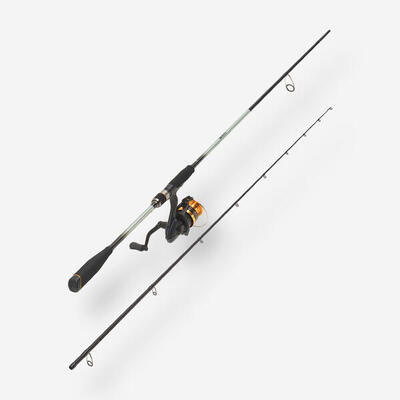 Set canna e mulinello pesca con artificiali WXM 500 2.40m MH 10-30g