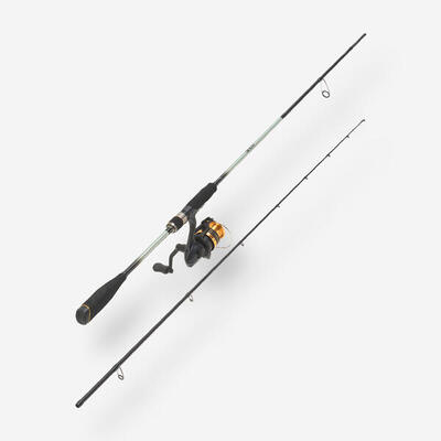 Set canna e mulinello pesca con artificiali WXM 500 2.20m M 7-21g