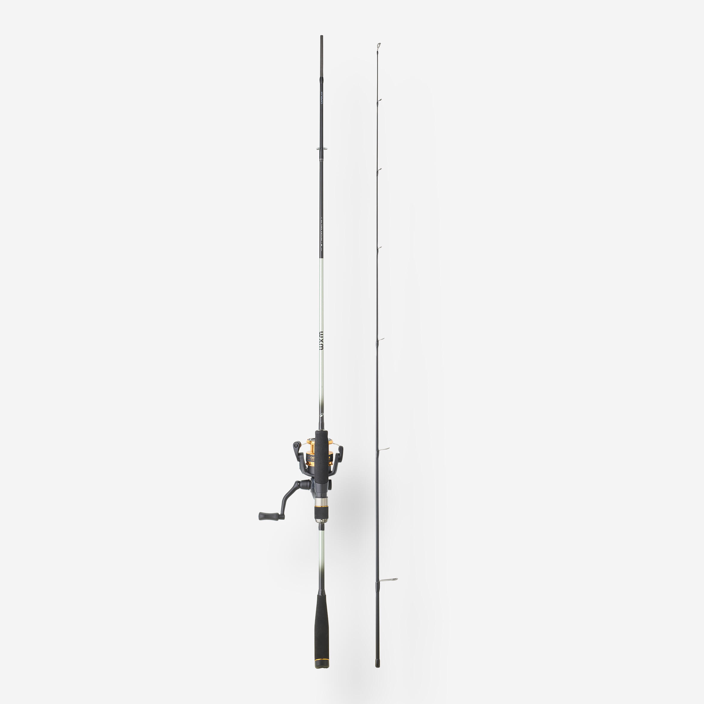 Ensemble canne & moulinet pêche aux leurres WXM 500 2.00m L 2-10gr 2/20