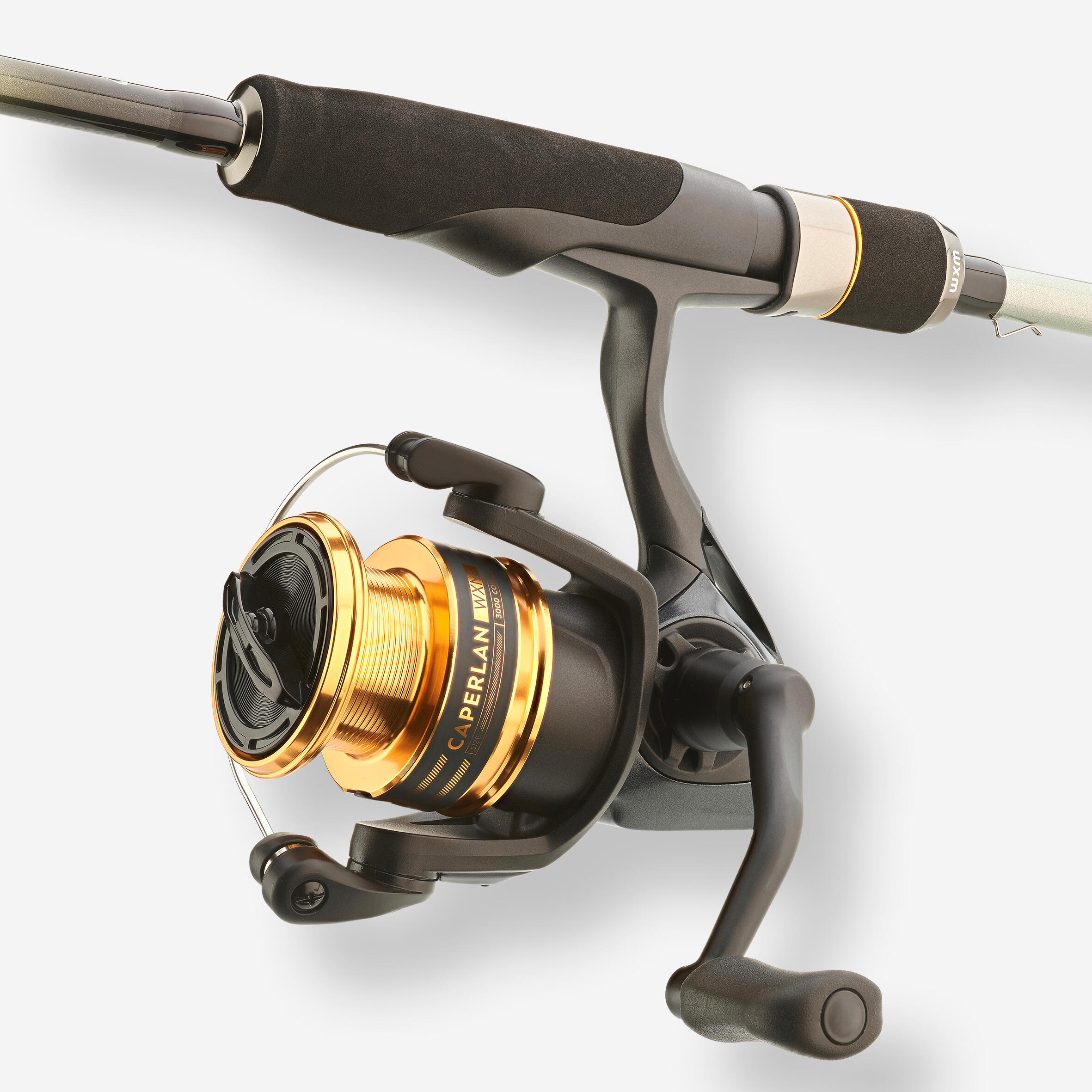 Ensemble canne & moulinet pêche aux leurres WXM 500 2.00m L 2-10gr 10/20